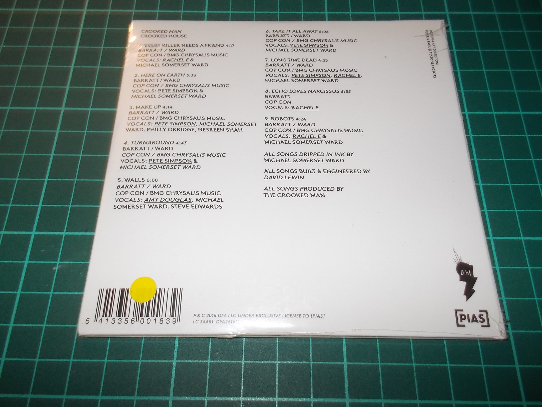CROOKED MAN - Crooked House (CD) papír obal