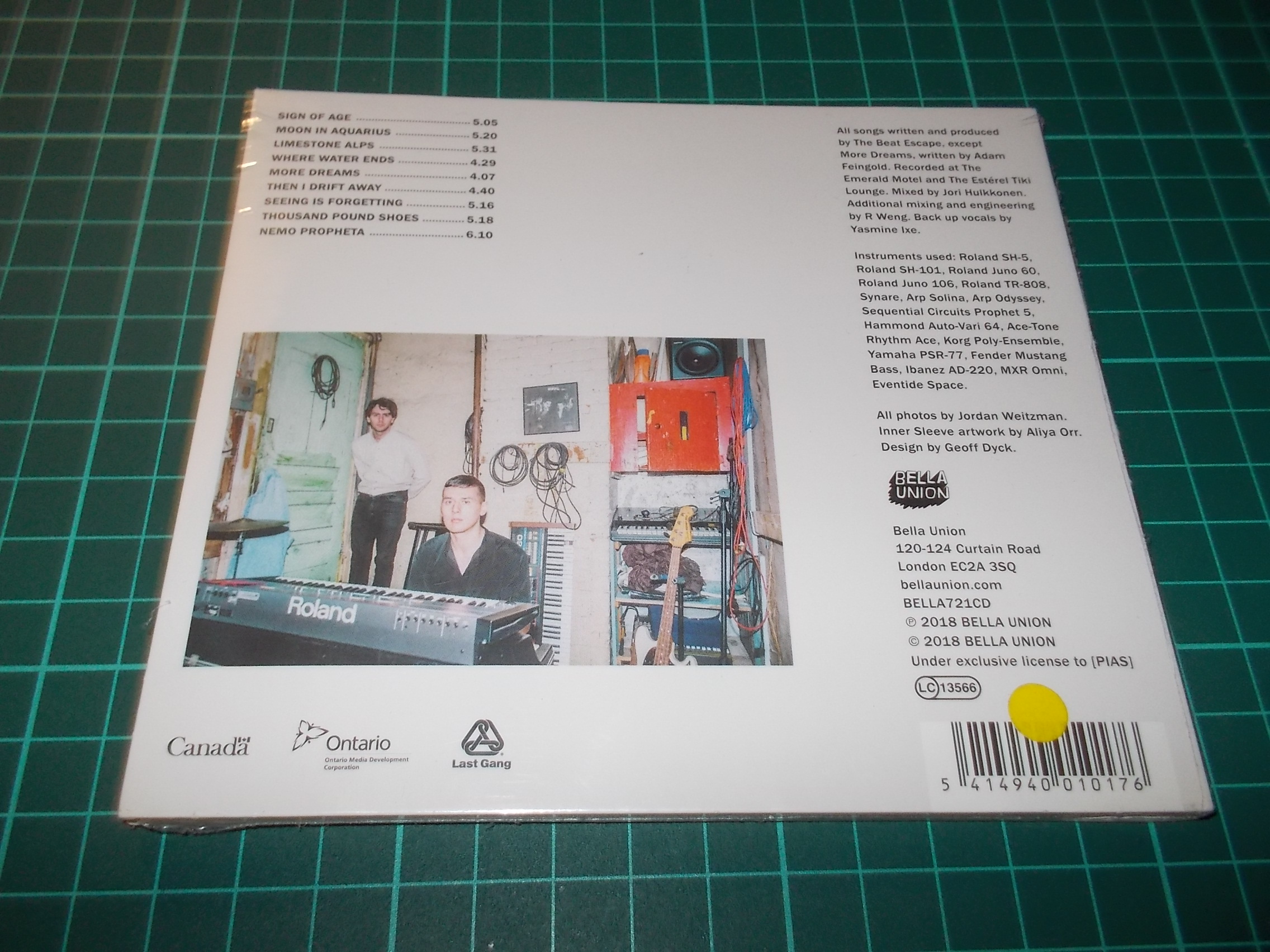 The Beat Escape - Life Is Short the Answer's Long (CD) Digipack