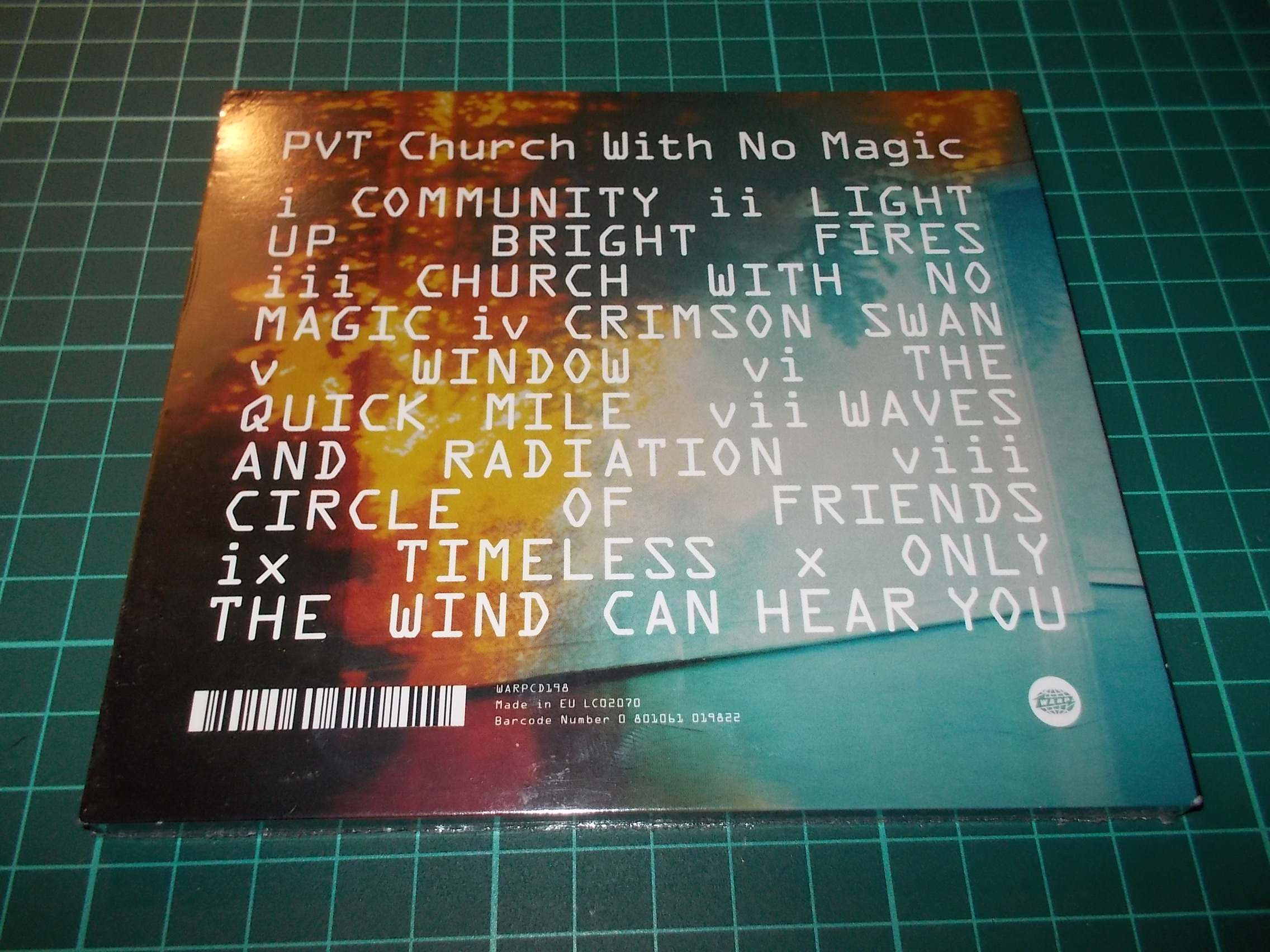 PVT - CHURCH WITH NO MAGIC (CD) Digipack