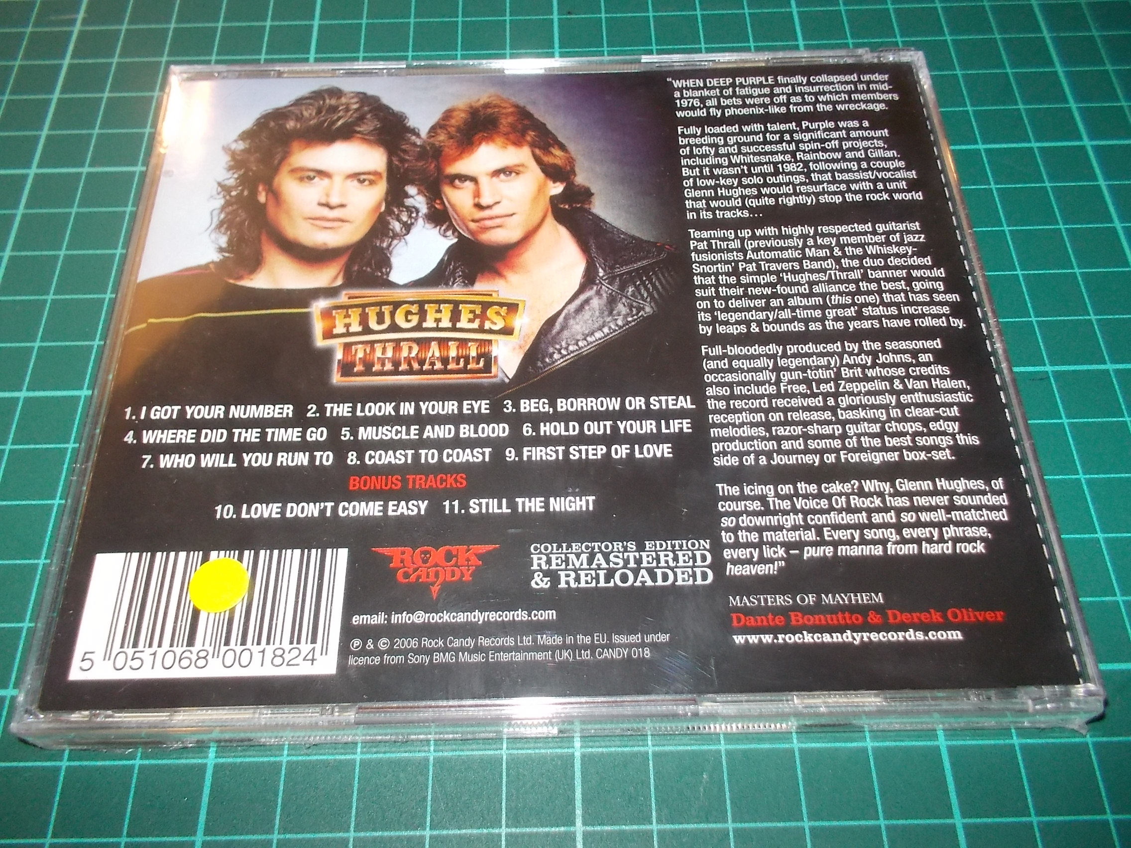 HUGHES & THRALL - HUGHES & THRAL (CD)
