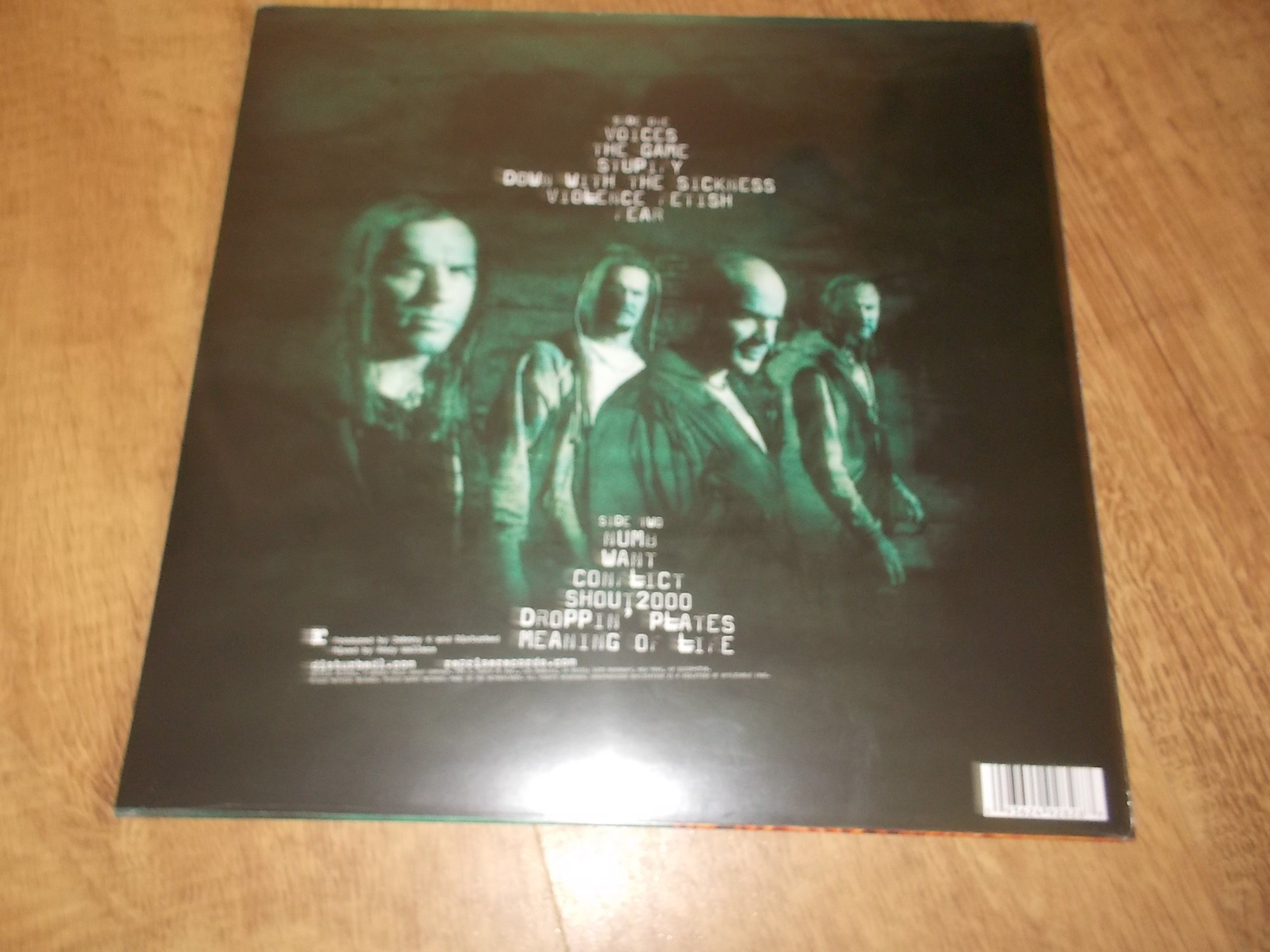 DISTURBED - SICKNESS - REMASTERED (Vinyl-LP)
