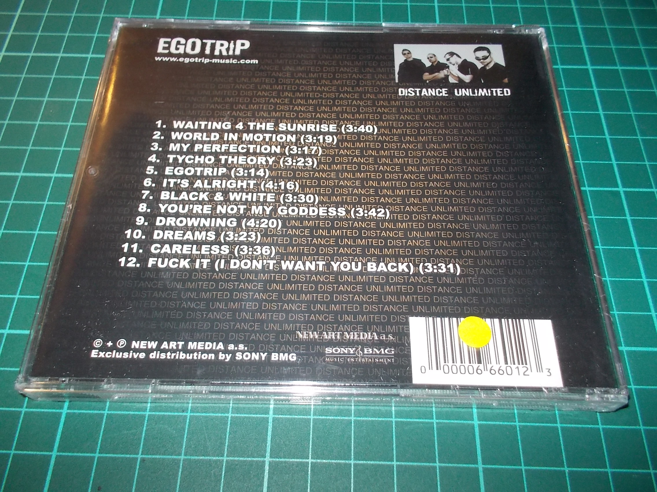 EGOTRIP - DISTANCE UNLIMITED (CD)