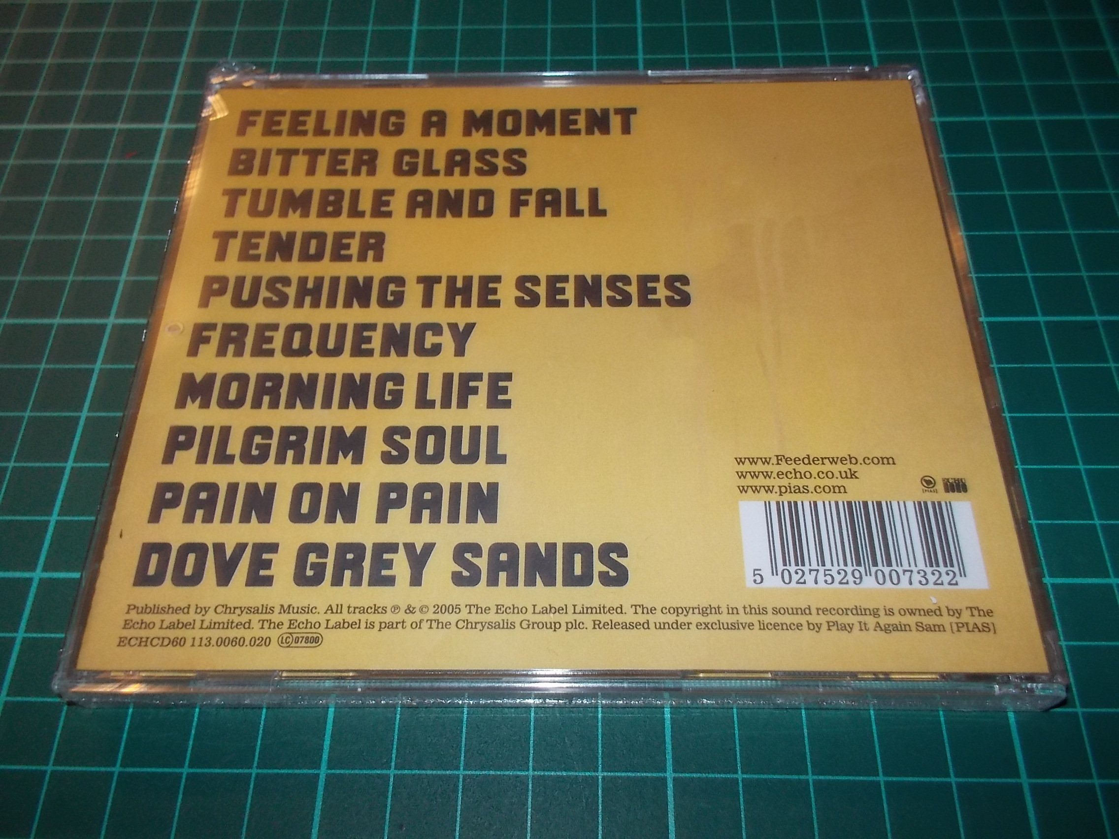 FEEDER - PUSHING SENSES (CD)