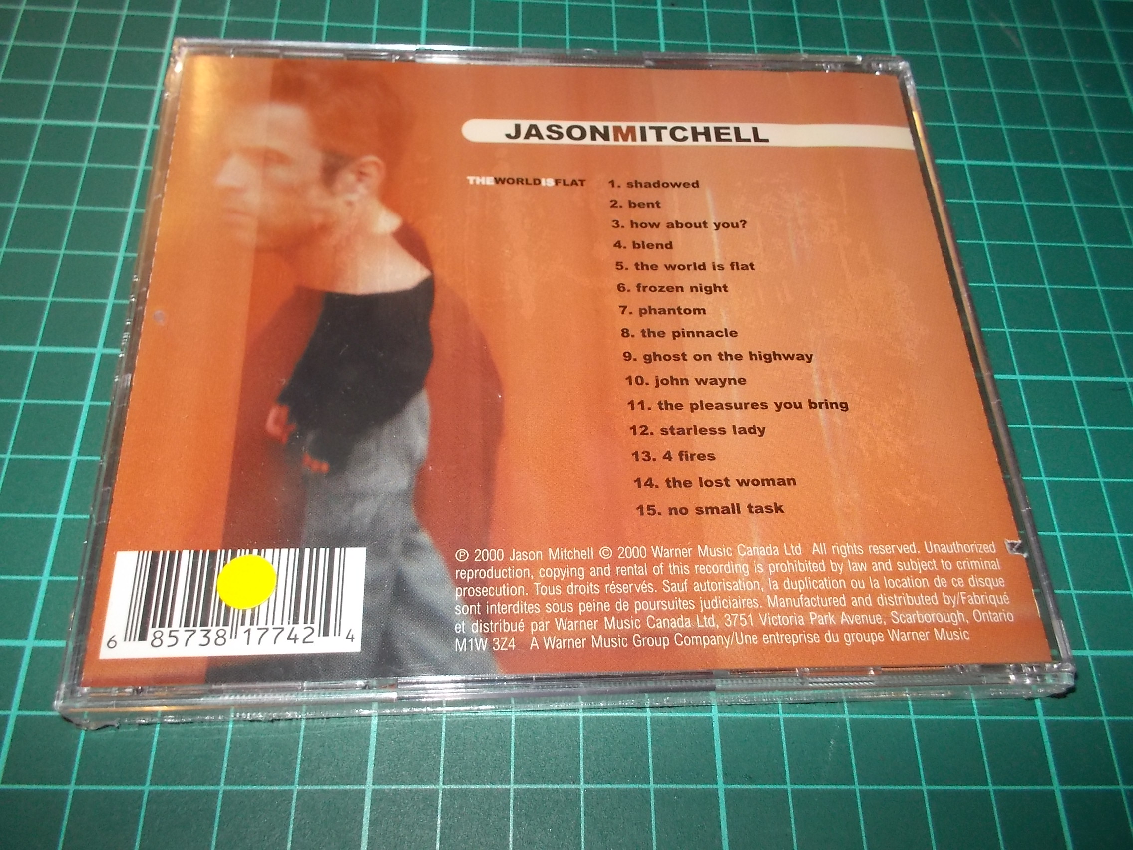 Jason Mitchell – The World Is Flat (CD)