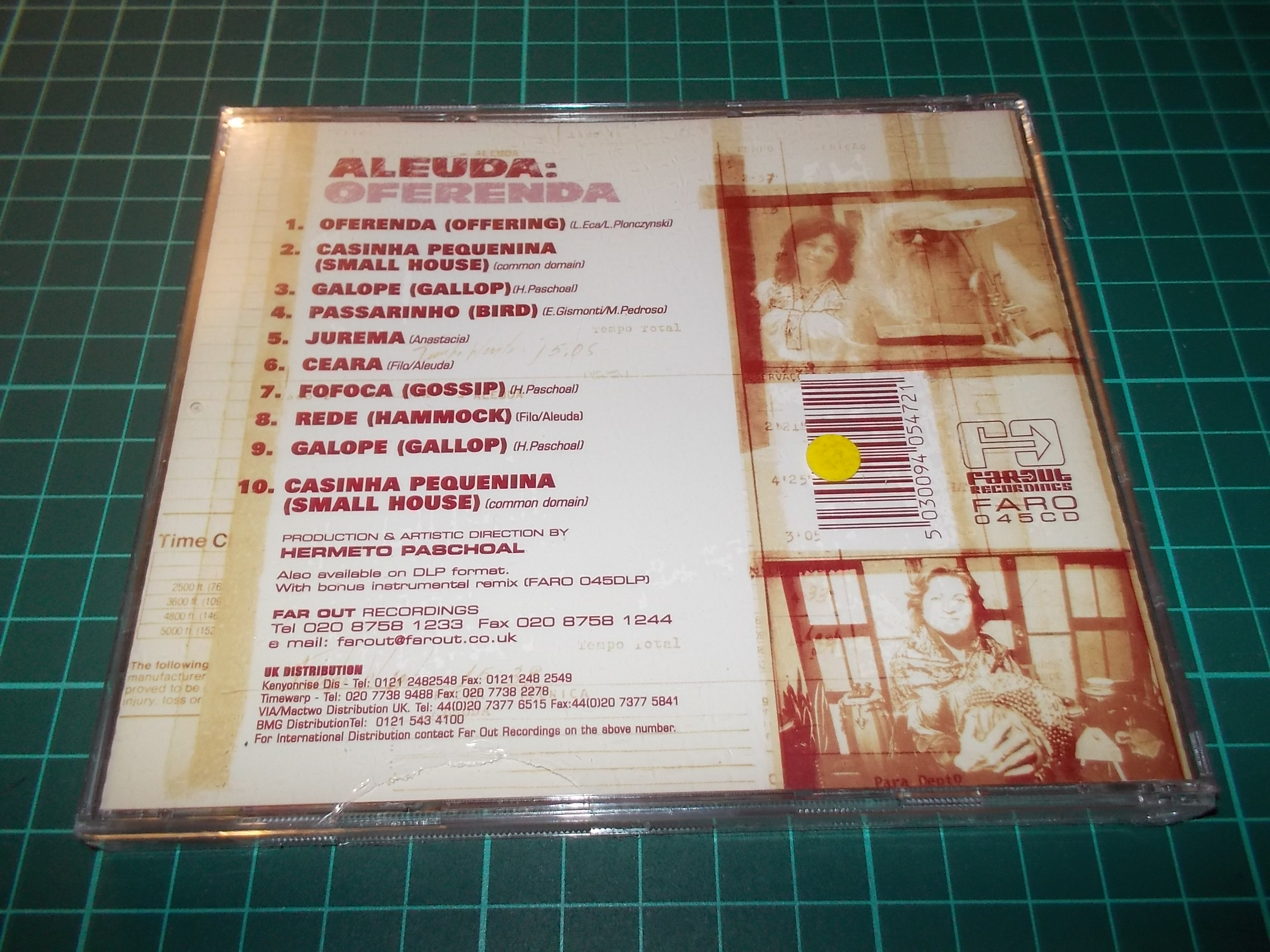  Aleuda - Oferenda (CD)