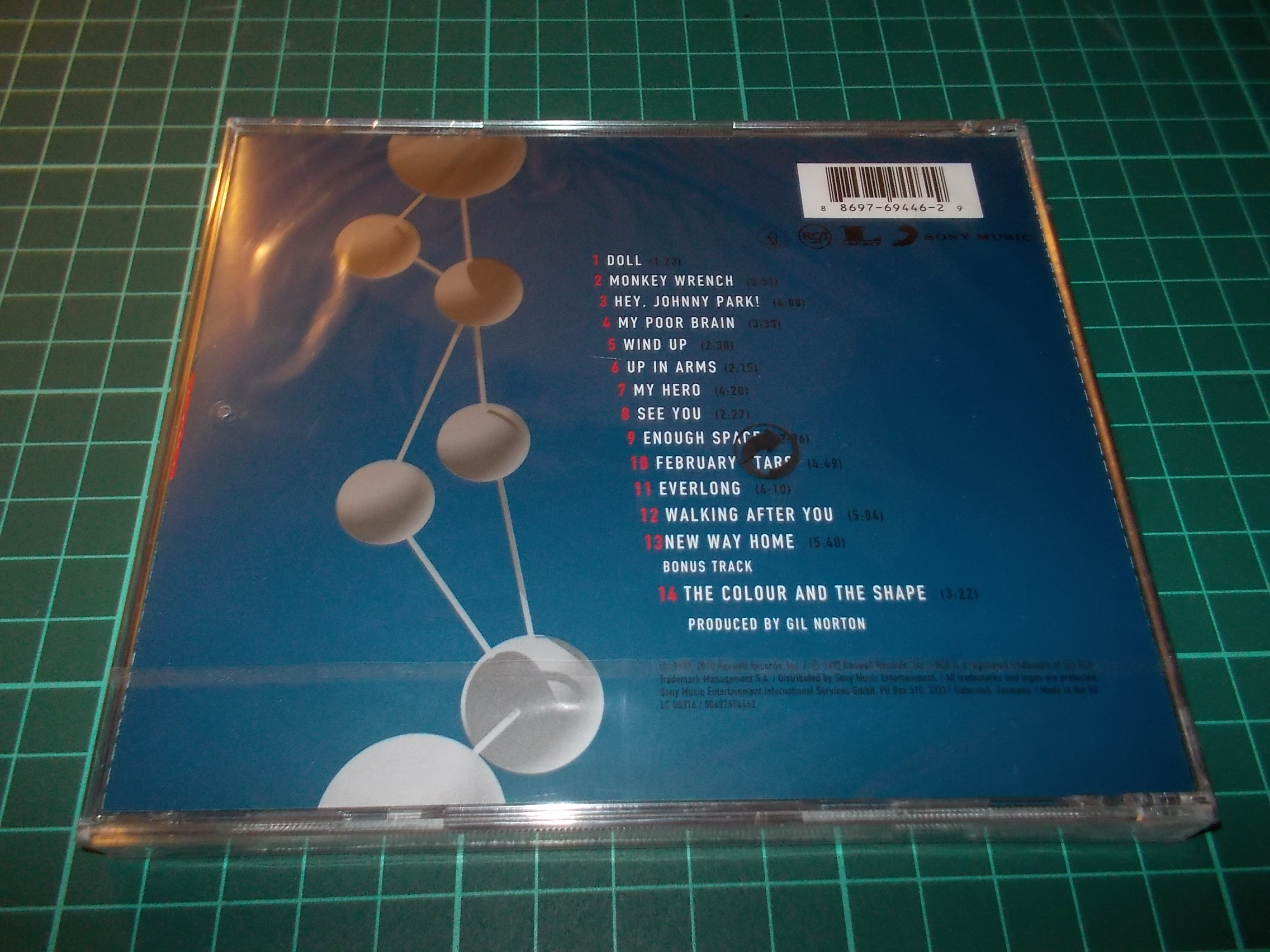 FOO FIGHTERS - COLOUR AND THE SHAPE (CD)
