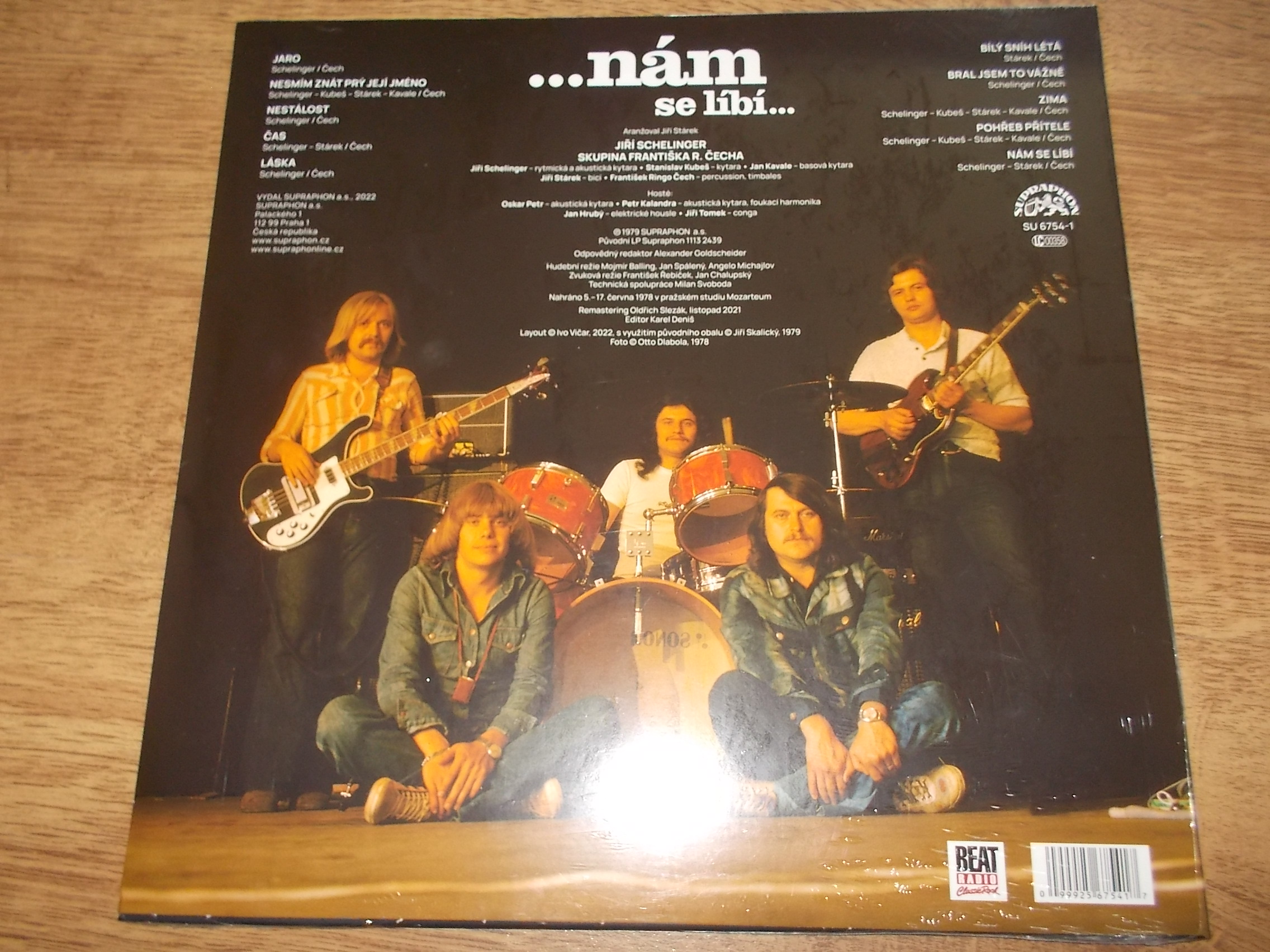 JIŘÍ SCHELINGER - F.R. ČECH - ...NÁM SE LÍBÍ... (Vinyl-LP)