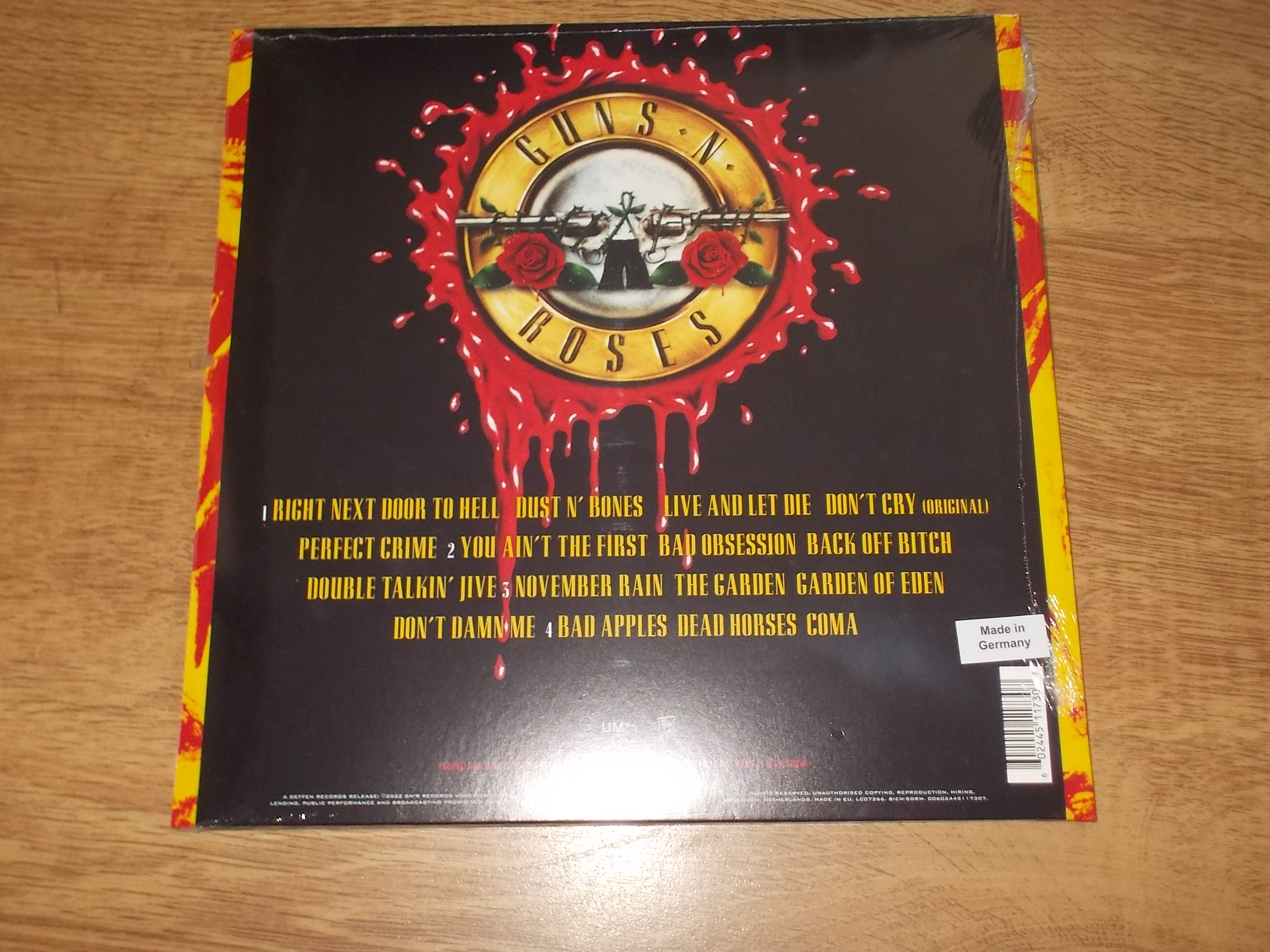 GUNS N' ROSES - USE YOUR ILLUSION I - REEDICE - REMASTER (2Vinyl-LP)