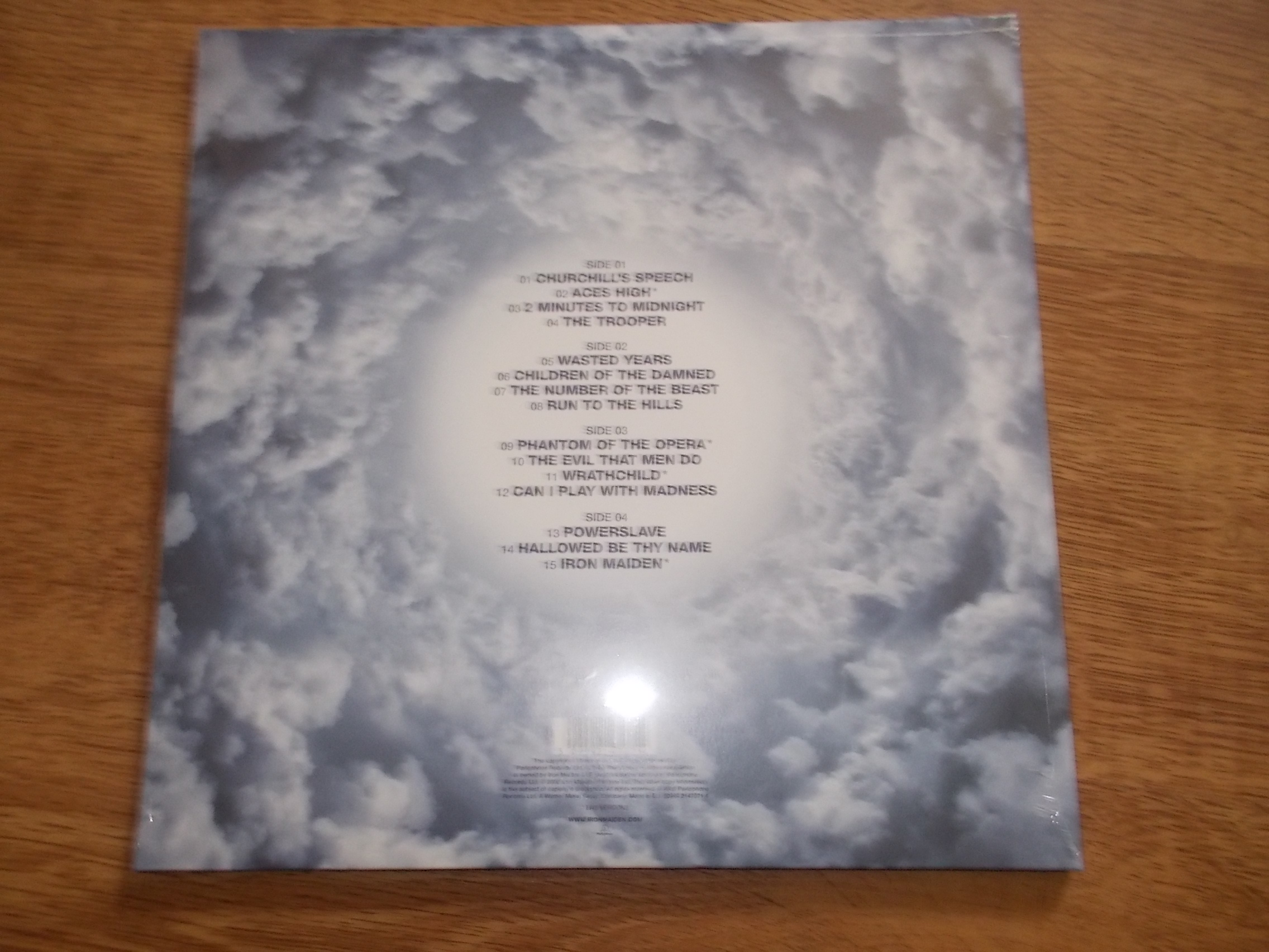 IRON MAIDEN - SOMEWHERE BACK IN TIME - BEST OF 1980-1989 (2Vinyl-LP)