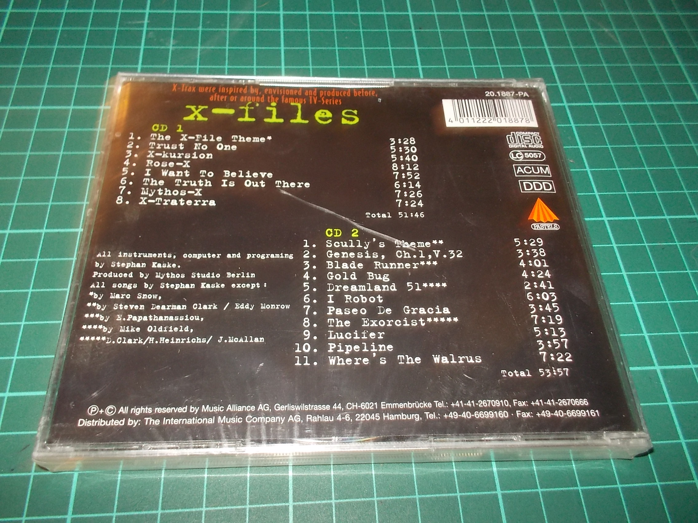 X-trax - X-Files - (2CD) BAZAR
