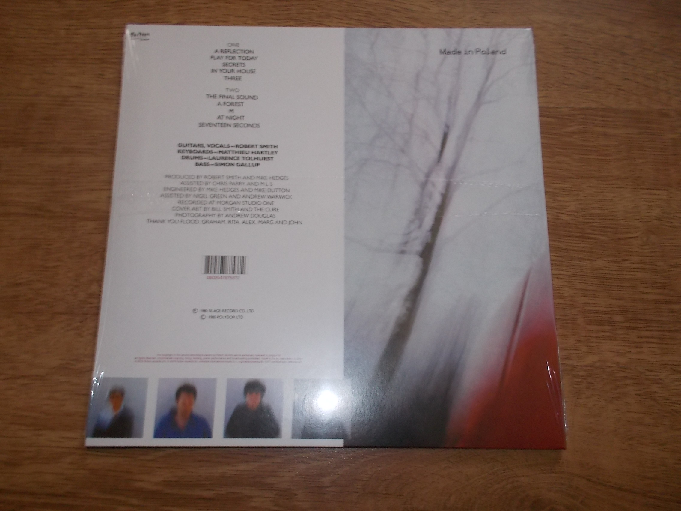 THE CURE - SEVENTEEN SECONDS (Vinyl-LP)