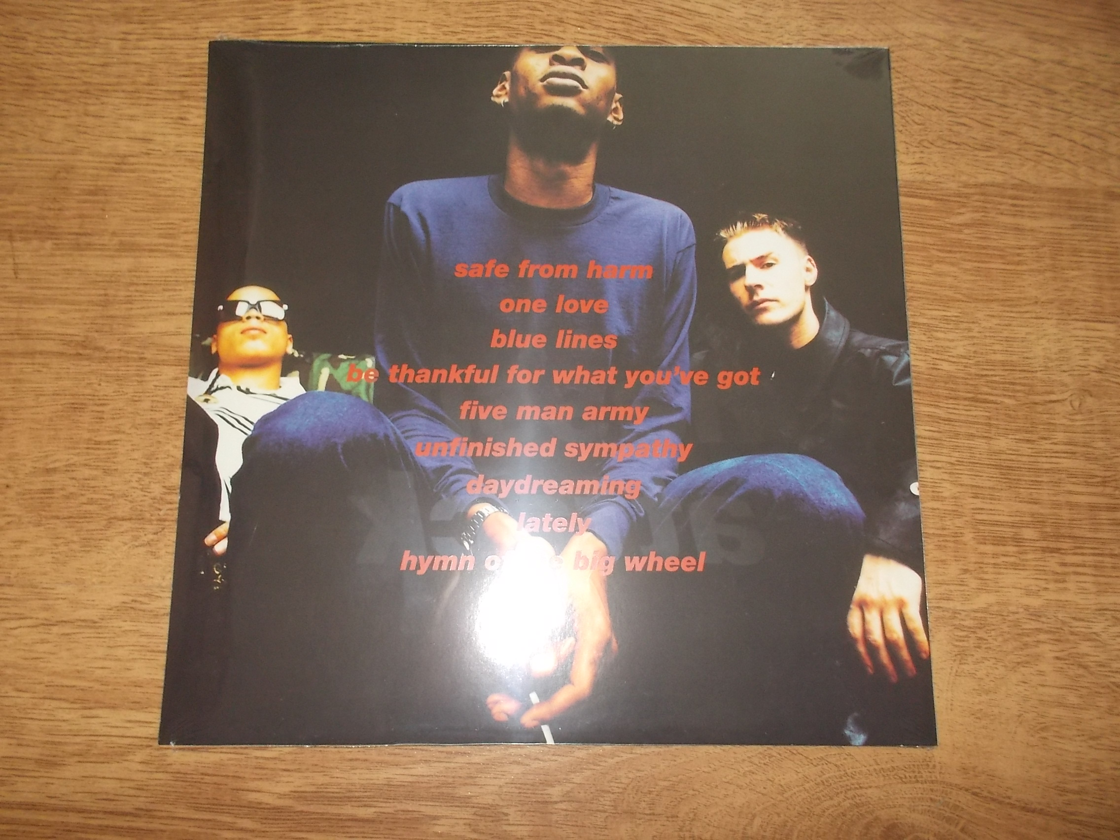 MASSIVE ATTACK - BLUE LINES (Vinyl-LP)