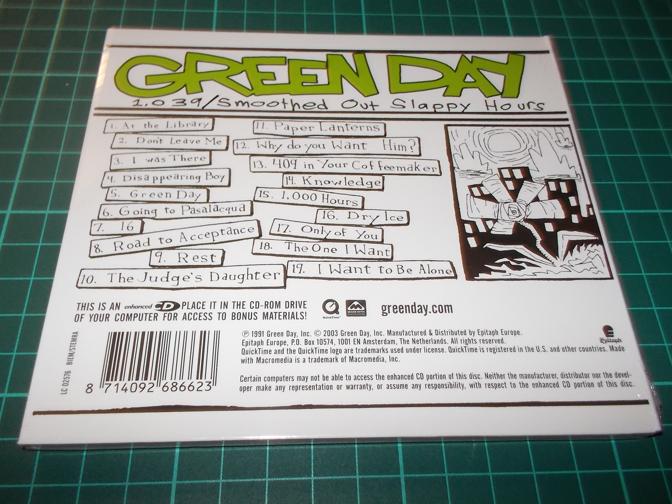 Green Day - 1,039/Smoothed Out Slappy Hours (CD) Digipack