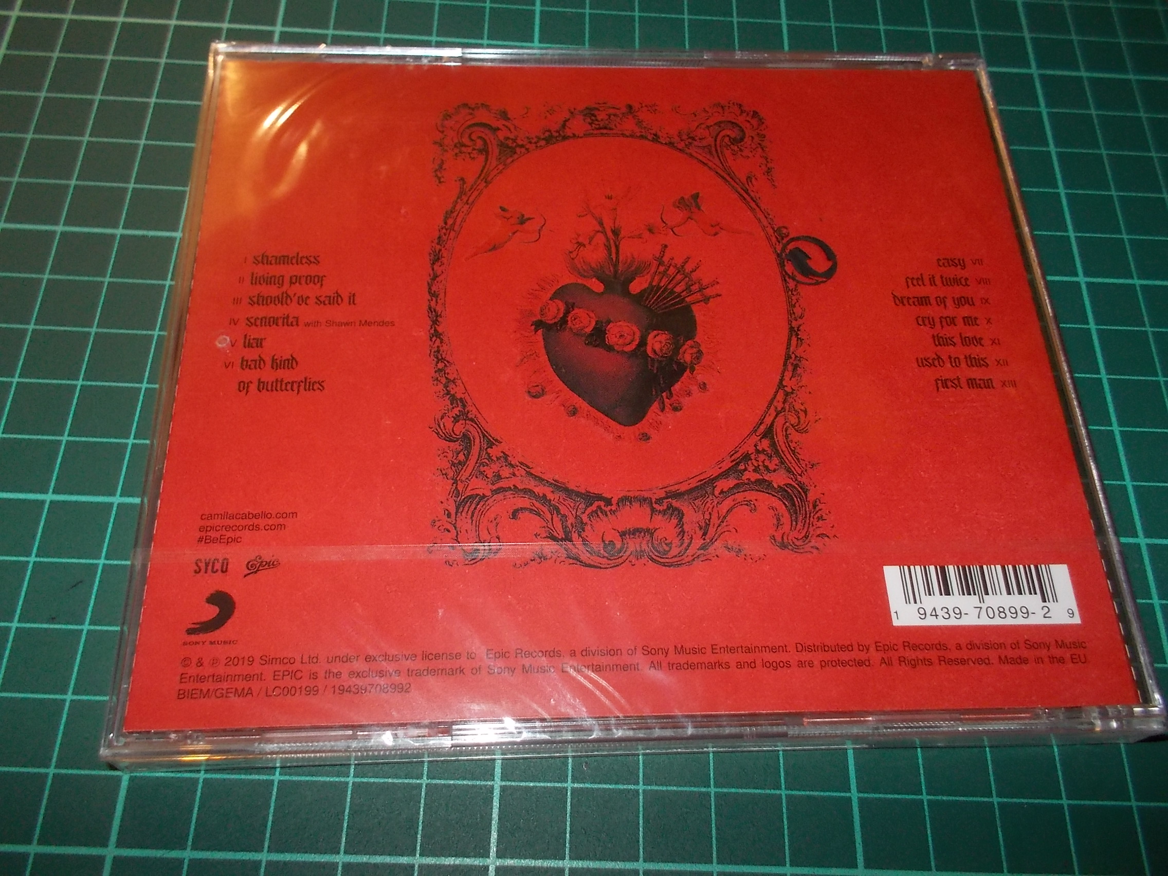 CAMILA CABELLO - ROMANCE (CD)