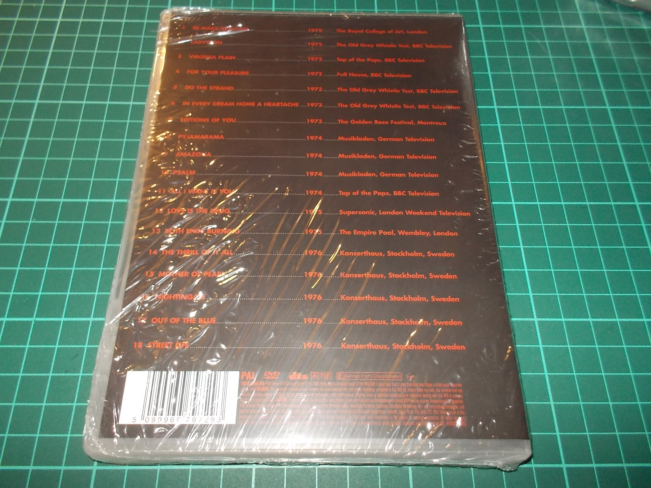 ROXY MUSIC - THRILL OF IT ALL / 1972-1976 (DVD)