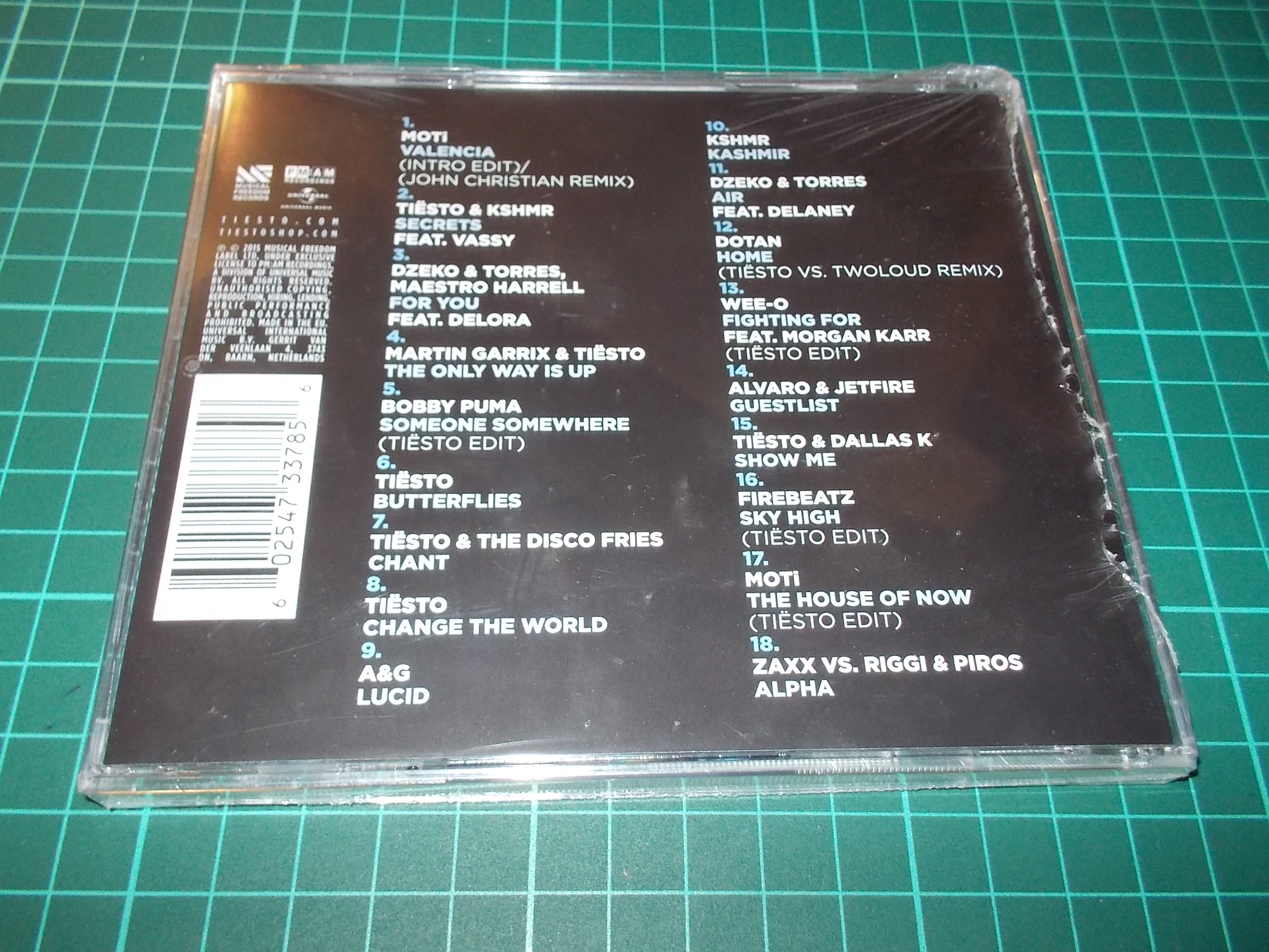 DJ TIESTO - CLUB LIFE VOL.4 - NEW YORK CITY (CD)