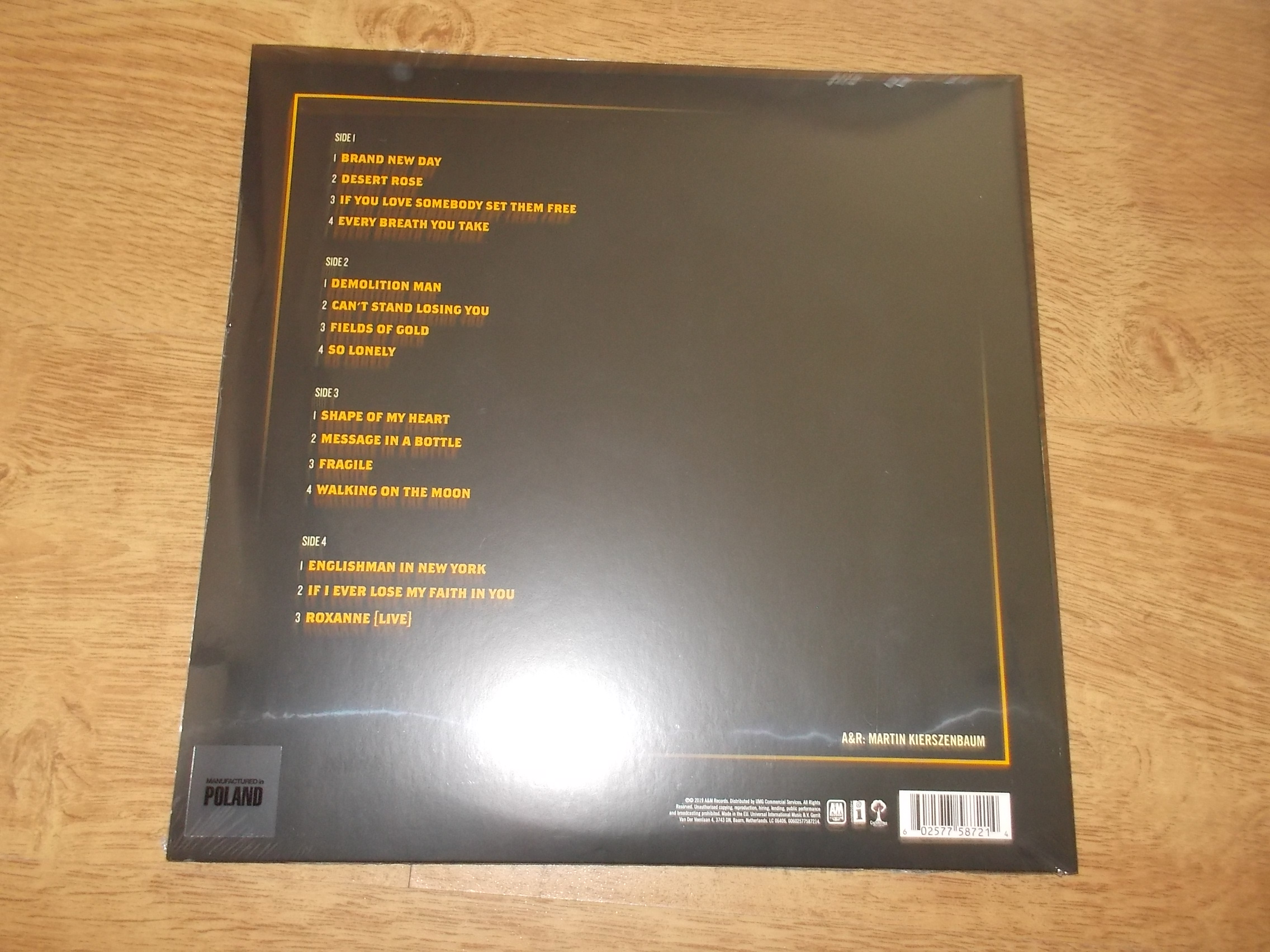 STING - MY SONGS - BEST OF (2Vinyl-LP)