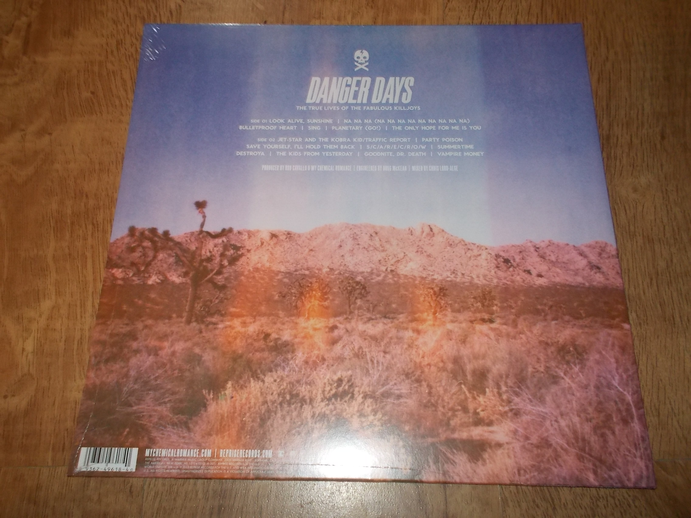 MY CHEMICAL ROMANCE - DANGER DAYS - TRUE LIVES OF FABOUS KILLJOYS (Vinyl-LP)