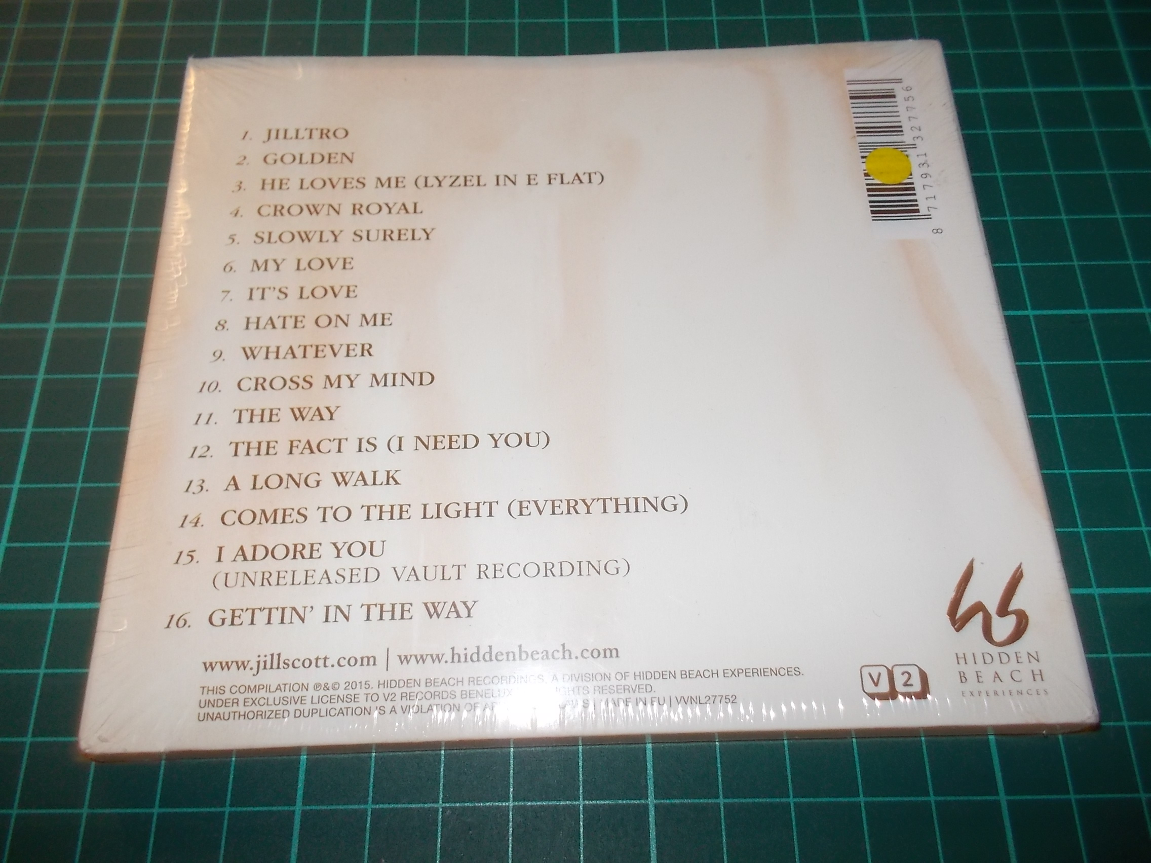 Jill Scott - Golden Moments (CD) Digipack