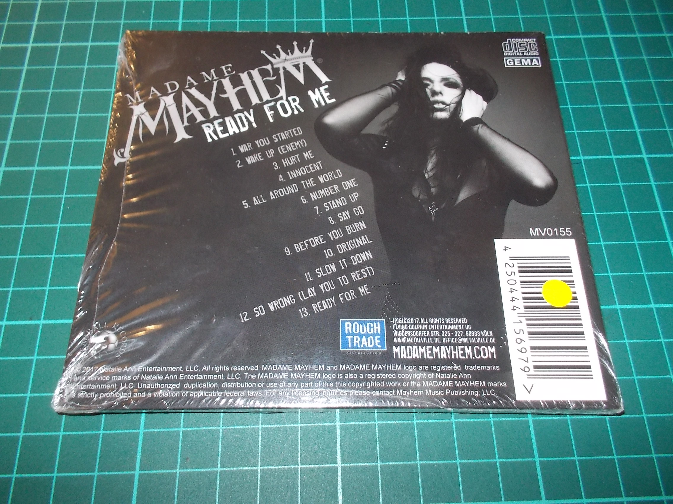MADAME MAYHEM - Ready For Me (CD) Digipack