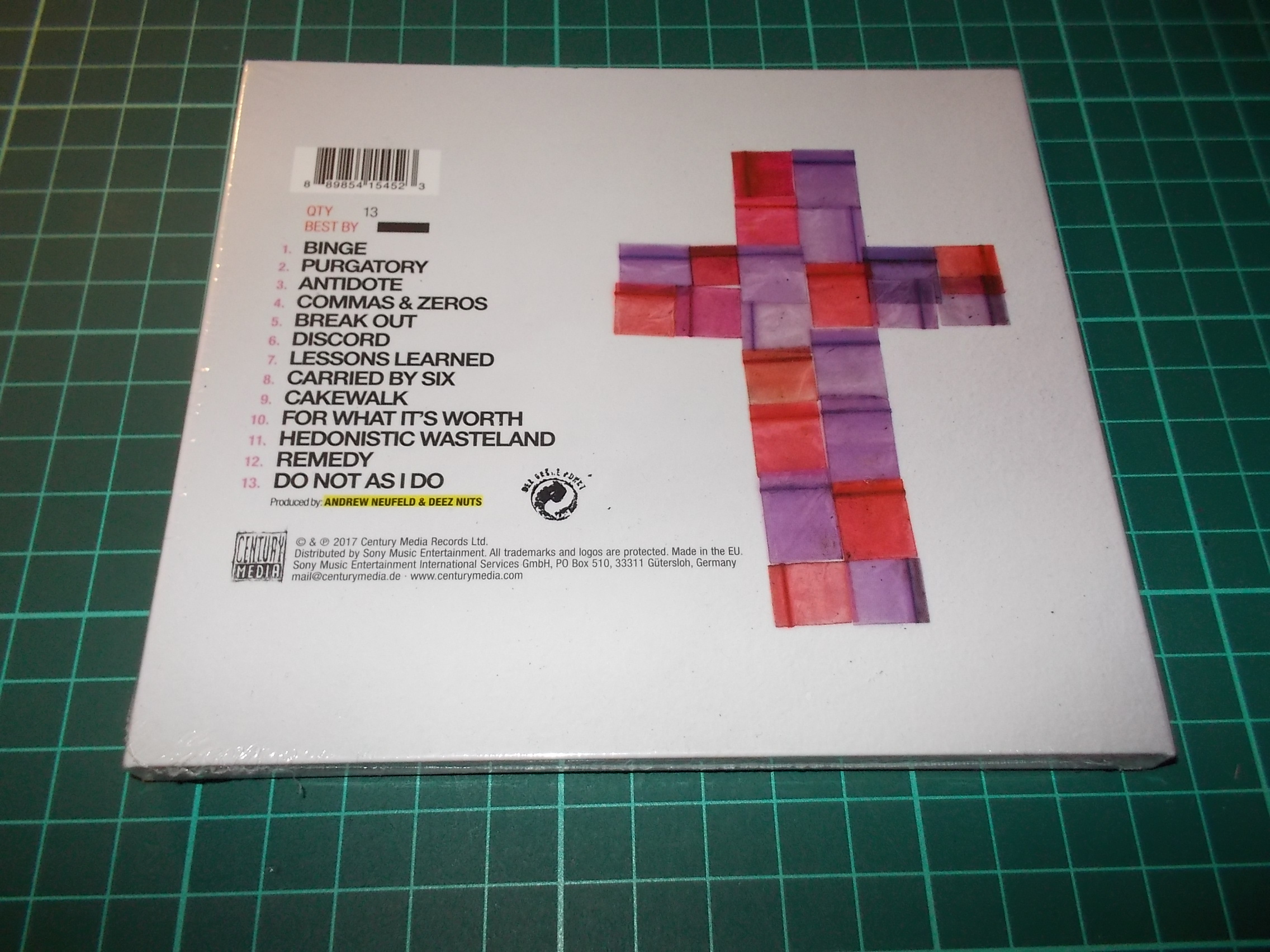 DEEZ NUTS - BINGE & PURGATORY (CD) Digipack
