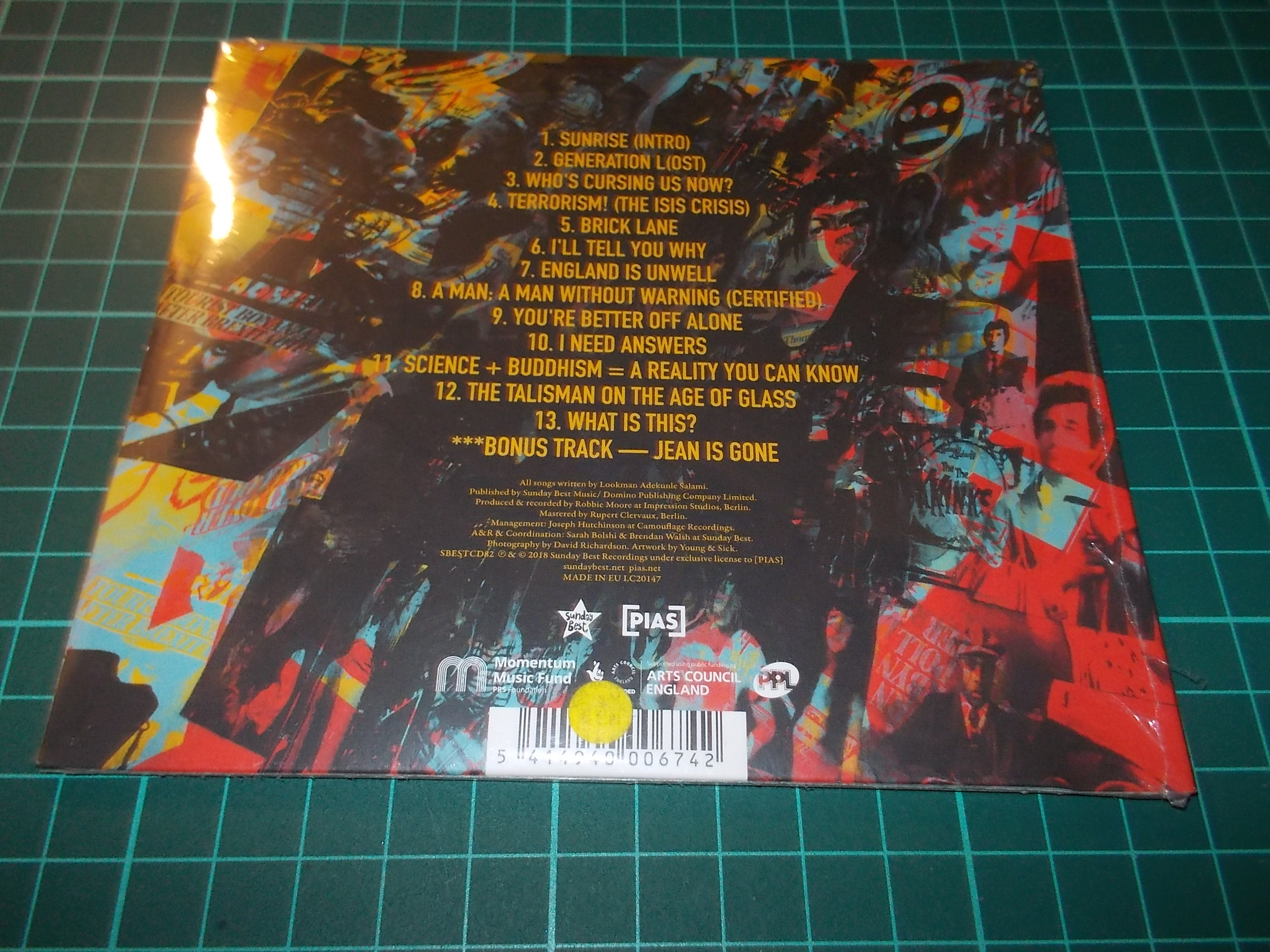 L.A. Salami - The City Of Bootmakers (CD) Digipack