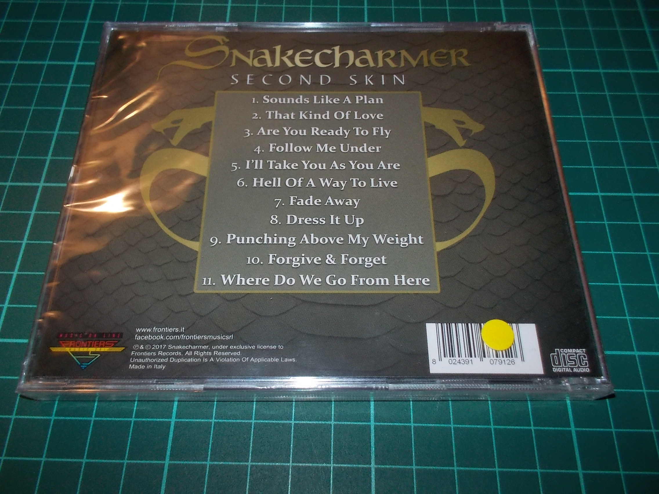 Snakecharmer - Second Skin (CD)