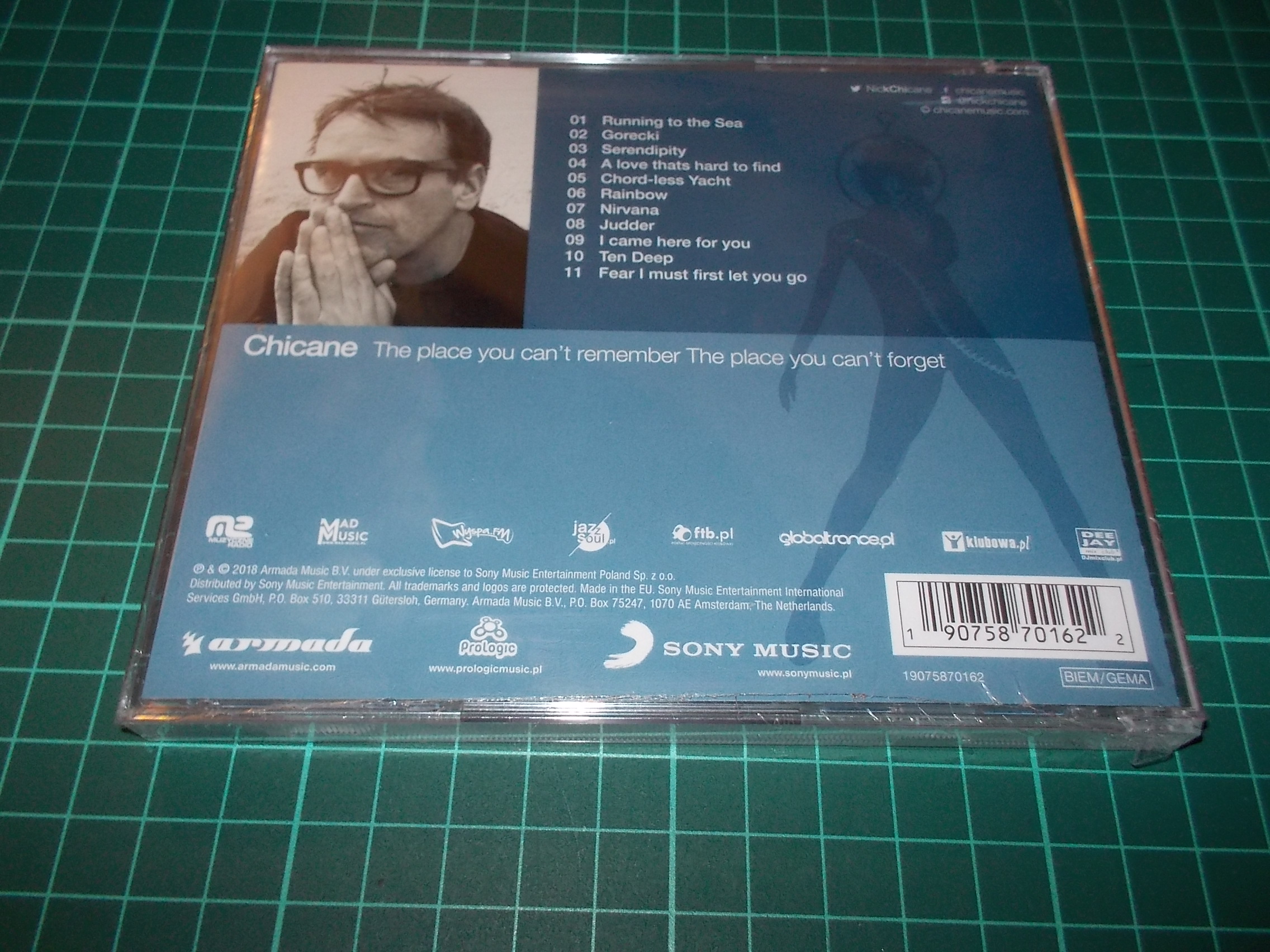 Chicane - The Place You Can't Remember, The Place You Can't Forget (CD)