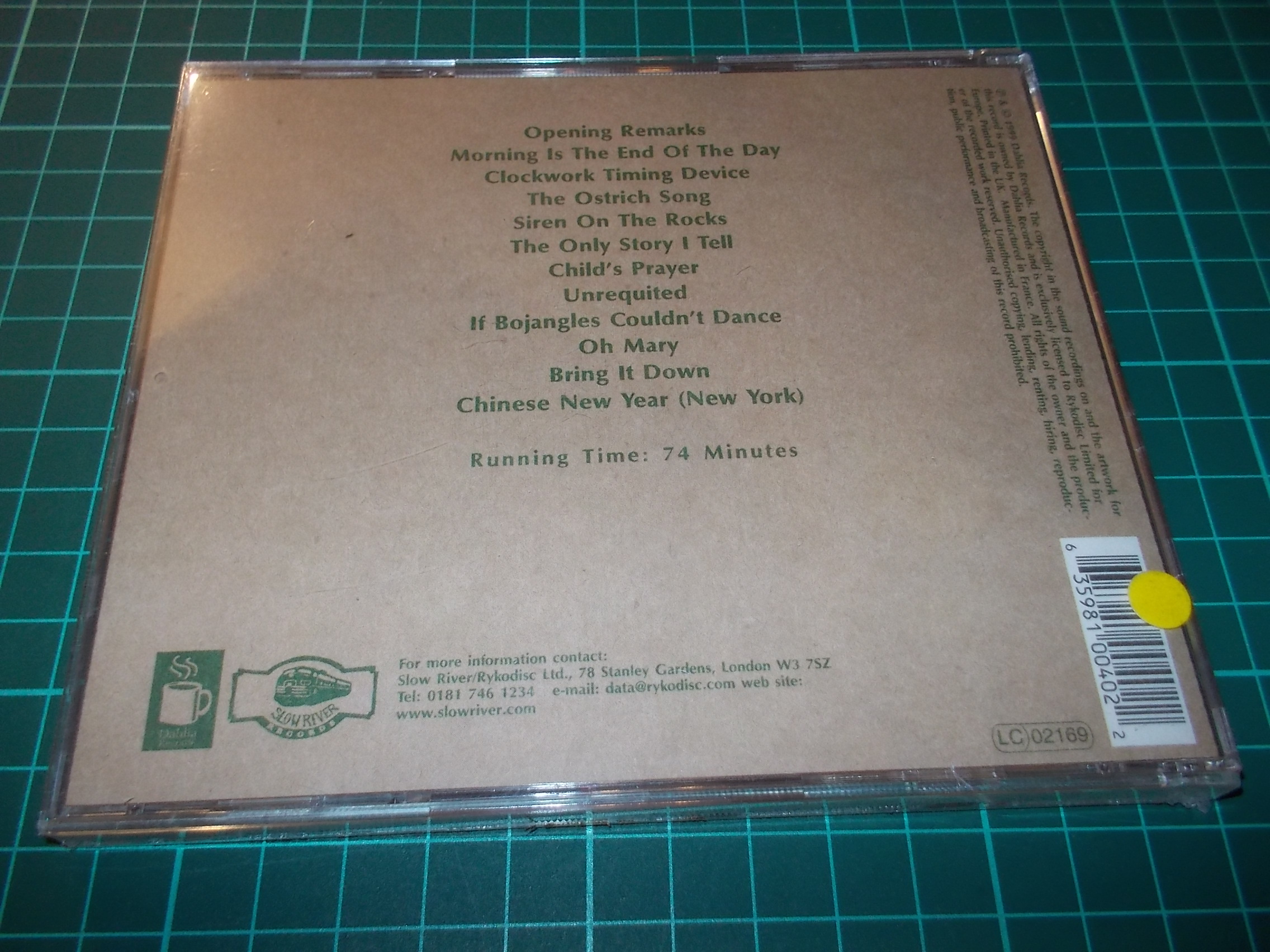 Willard Grant Conspiracy - 3 AM Sunday @ Fortune Otto's (CD)