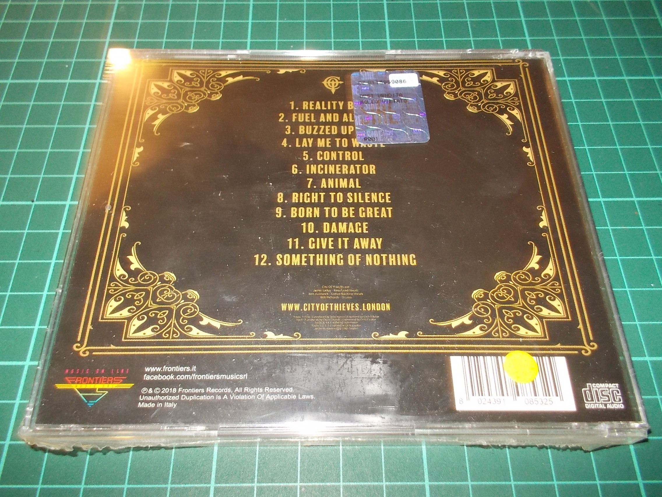 City Of Thieves - Beast Reality (CD)