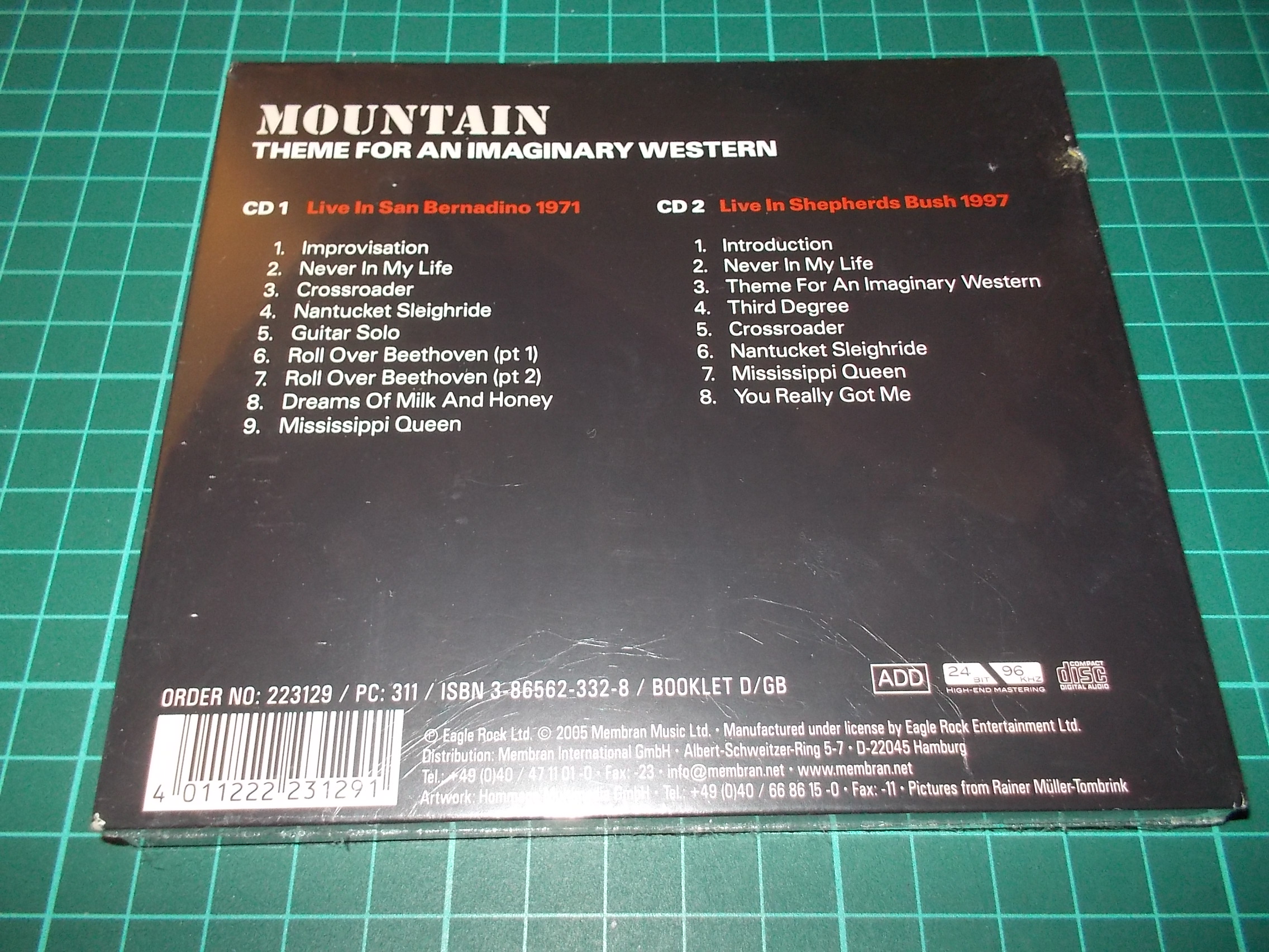 Mountain - Theme For An Imaginary Western (2CD BOX)