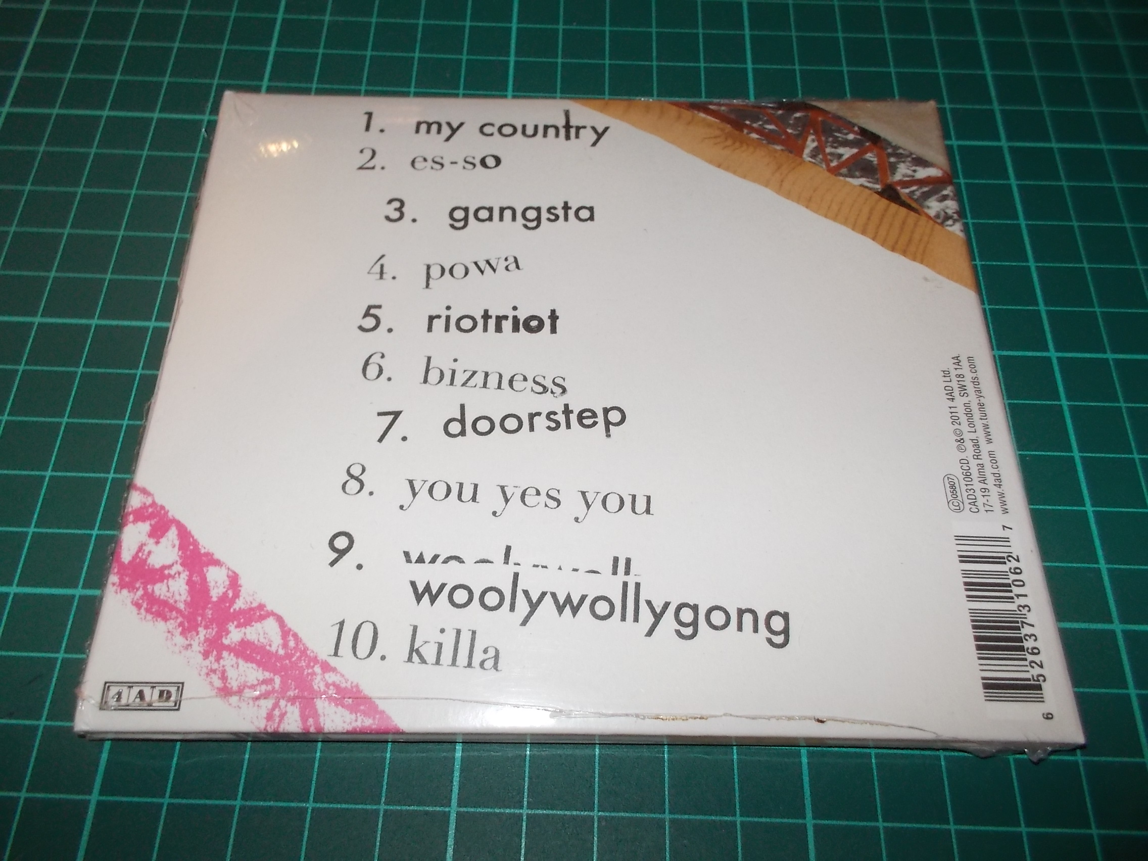 Tune - Yards - Whokill (CD) Digipack
