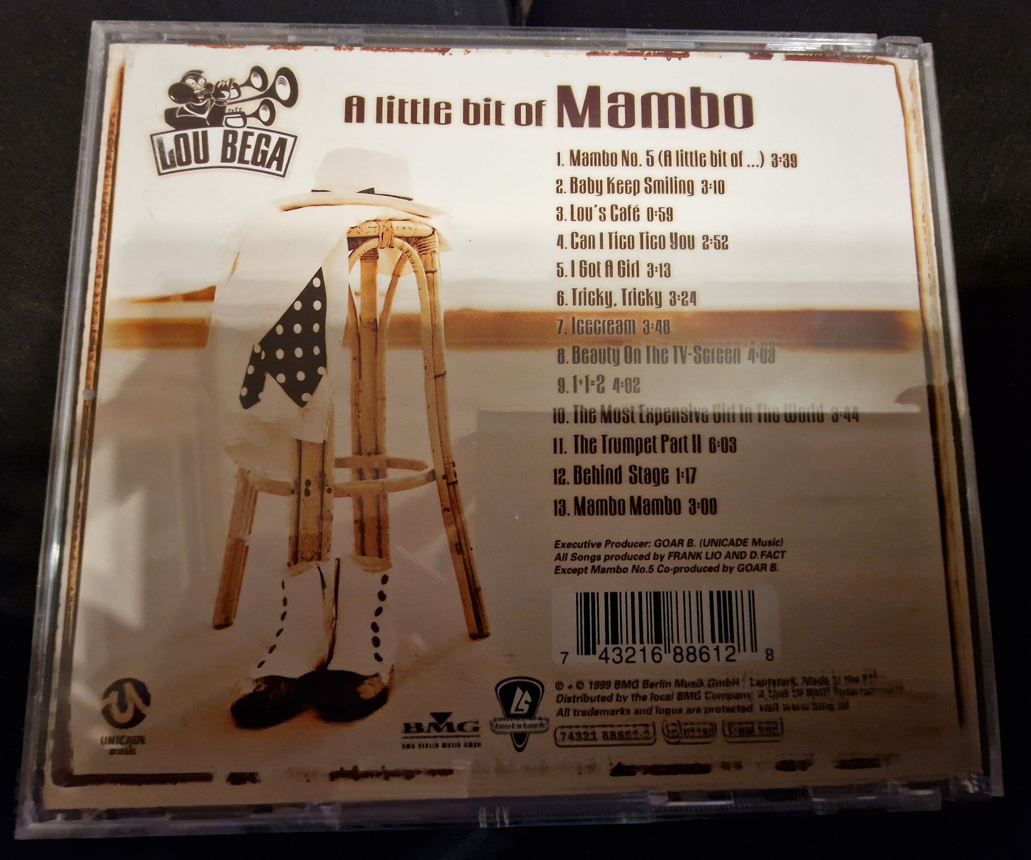 LOU BEGA - A LITTE BIT OF MAMBO (CD) BAZAR ROZBALENO