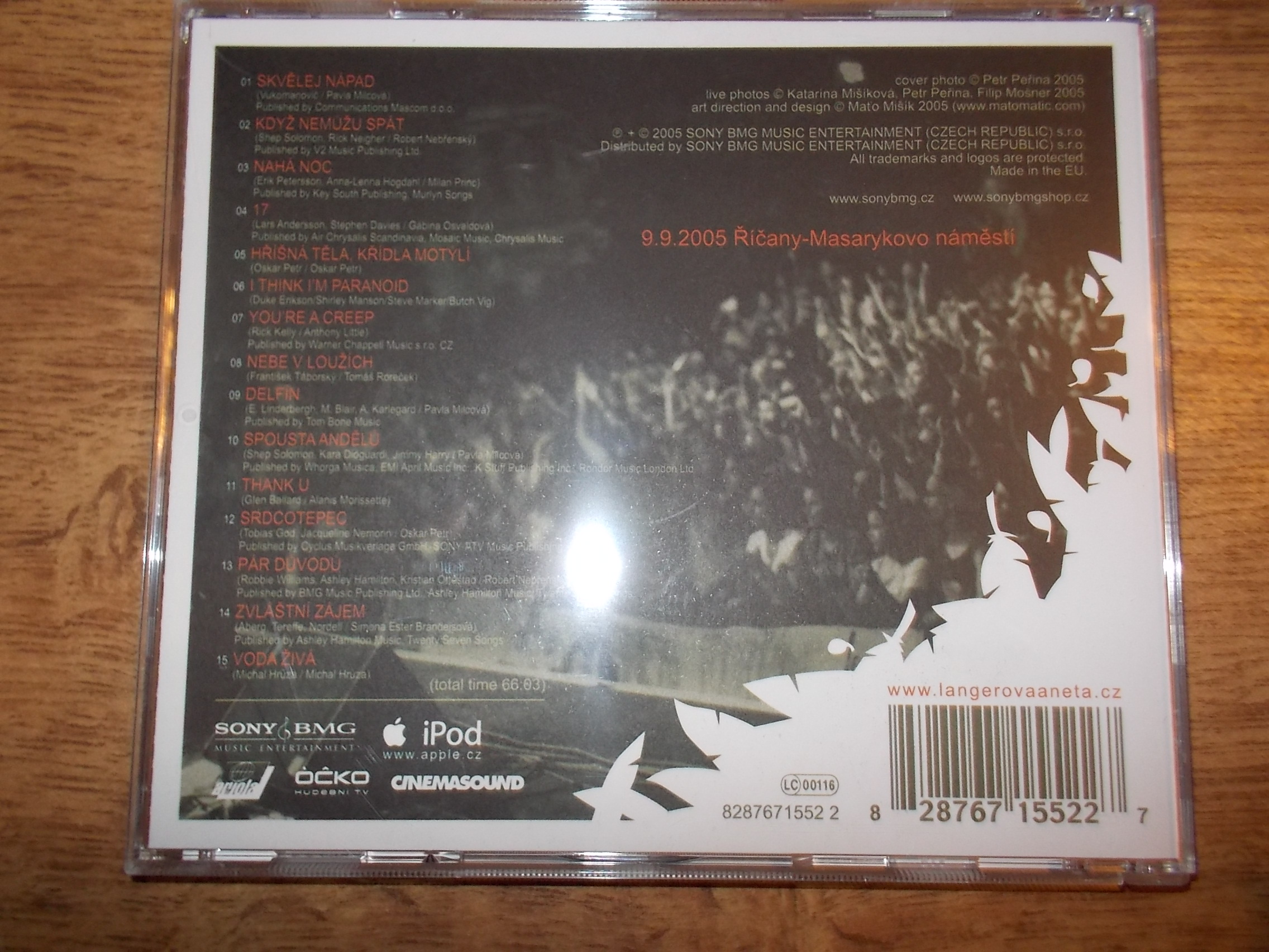 Aneta Langerová - Spousta Andělů (Koncert) (CD) BAZAR ROZBALENO