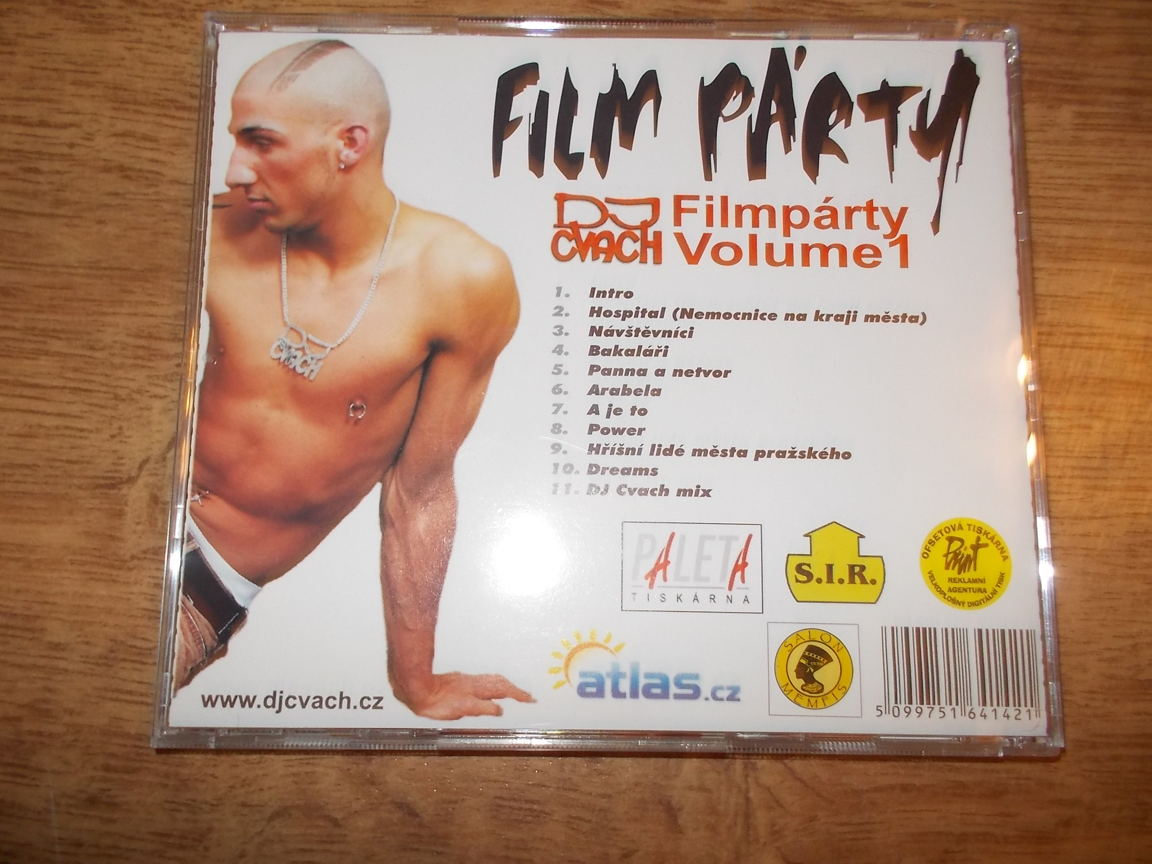 DJ Cvach - Filmpárty Volume 1 (CD) BAZAR ROZBALENO