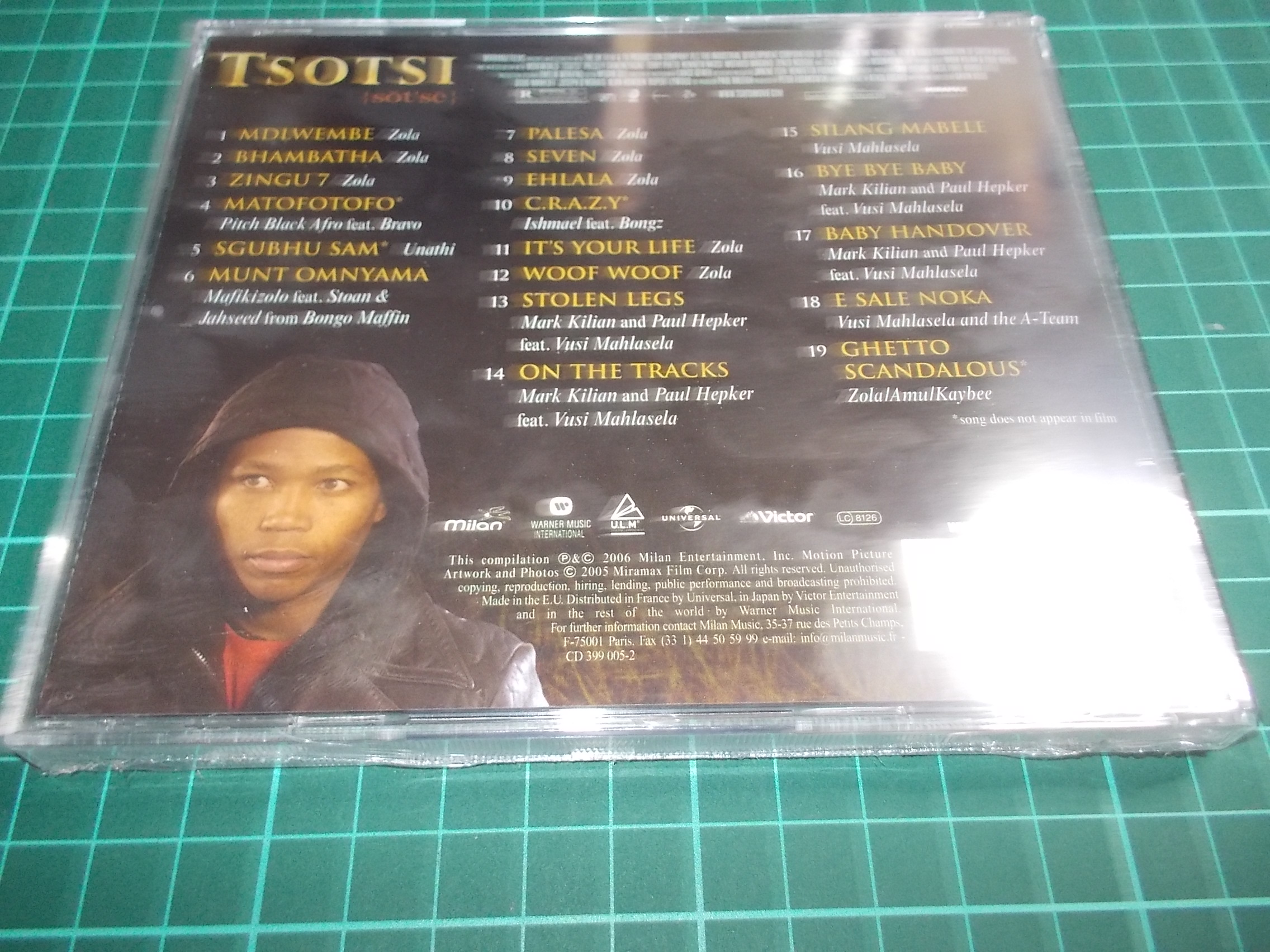 Various - Music From And Inspired By The Motion Picture Tsotsi (CD)