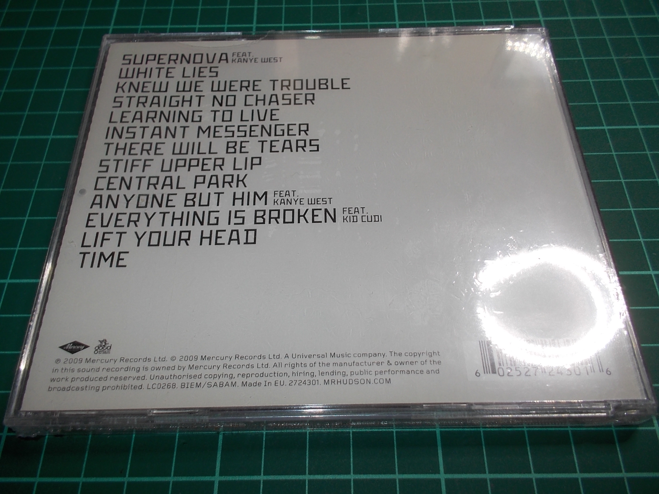 Mr Hudson - Straight No Chaser (CD)