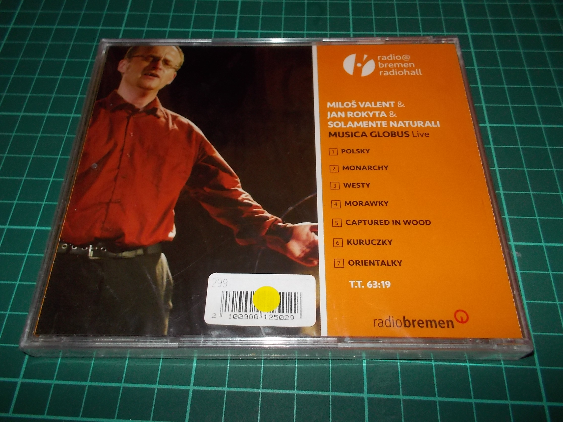 Valent - Rokyta - Solamente Na - MUSICA GLOBUS LIVE (CD)