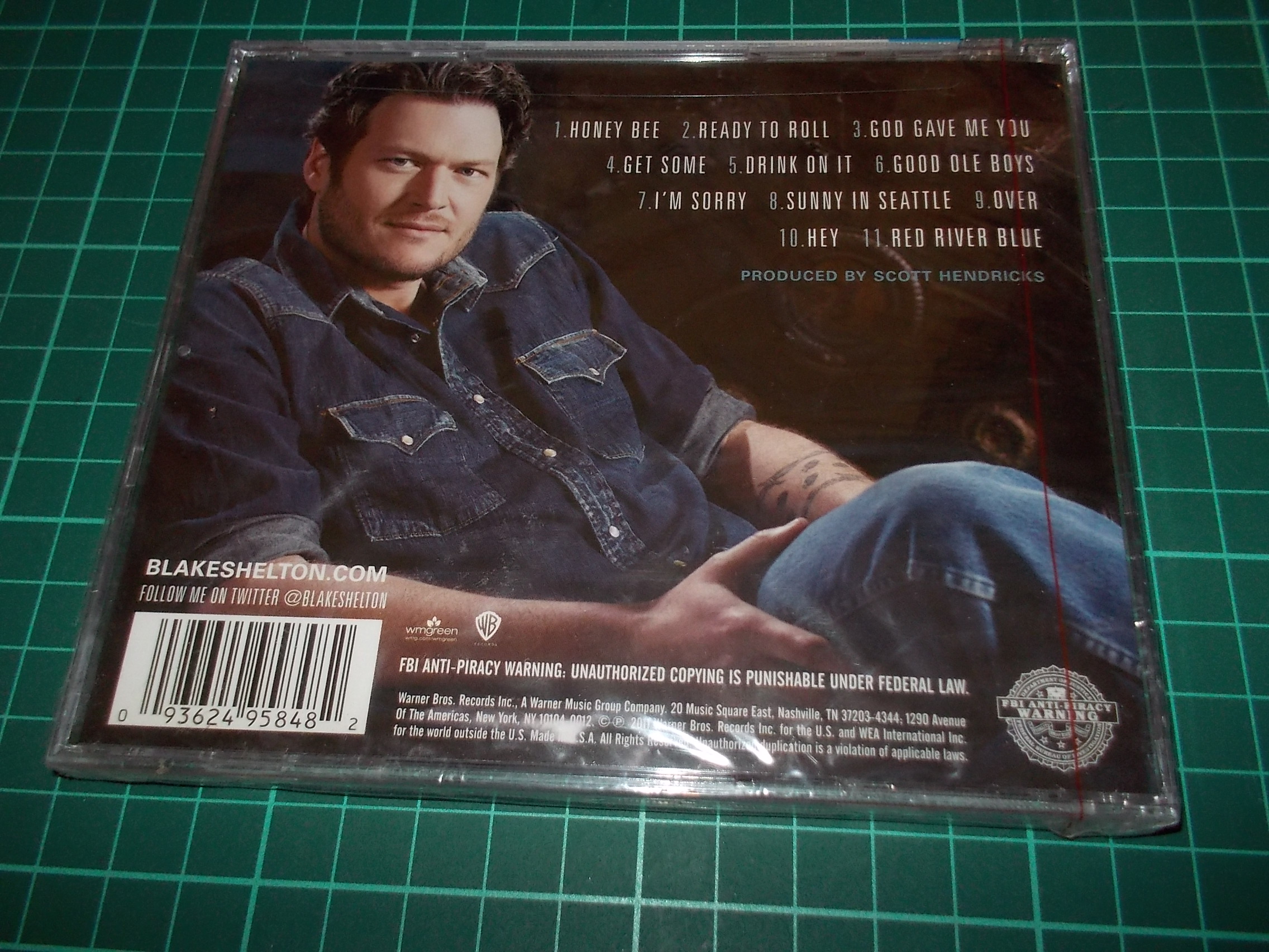 Blake Shelton - Red River Blue (CD)