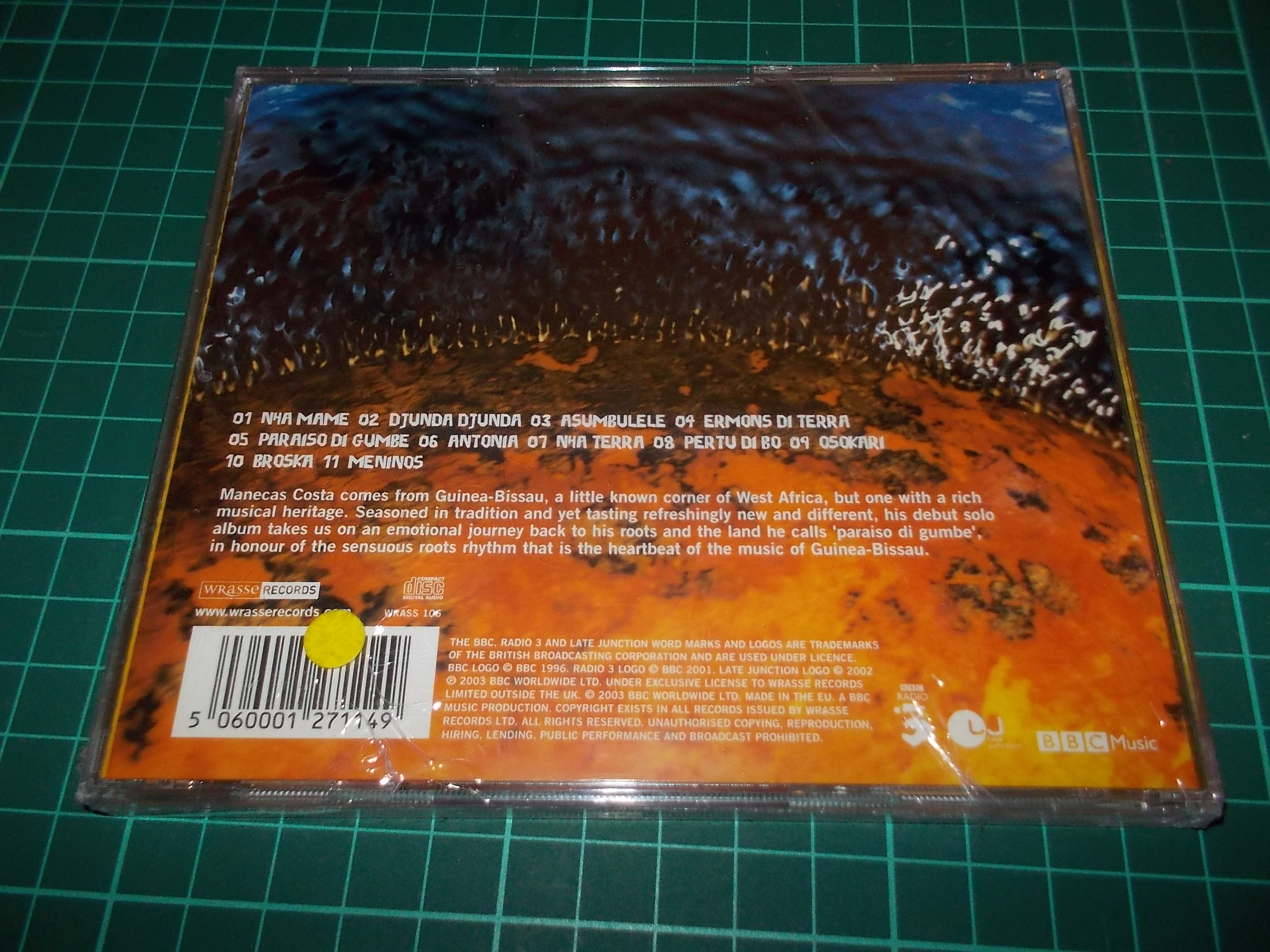 Manecas Costa - Paraiso Di Gumbe (CD)