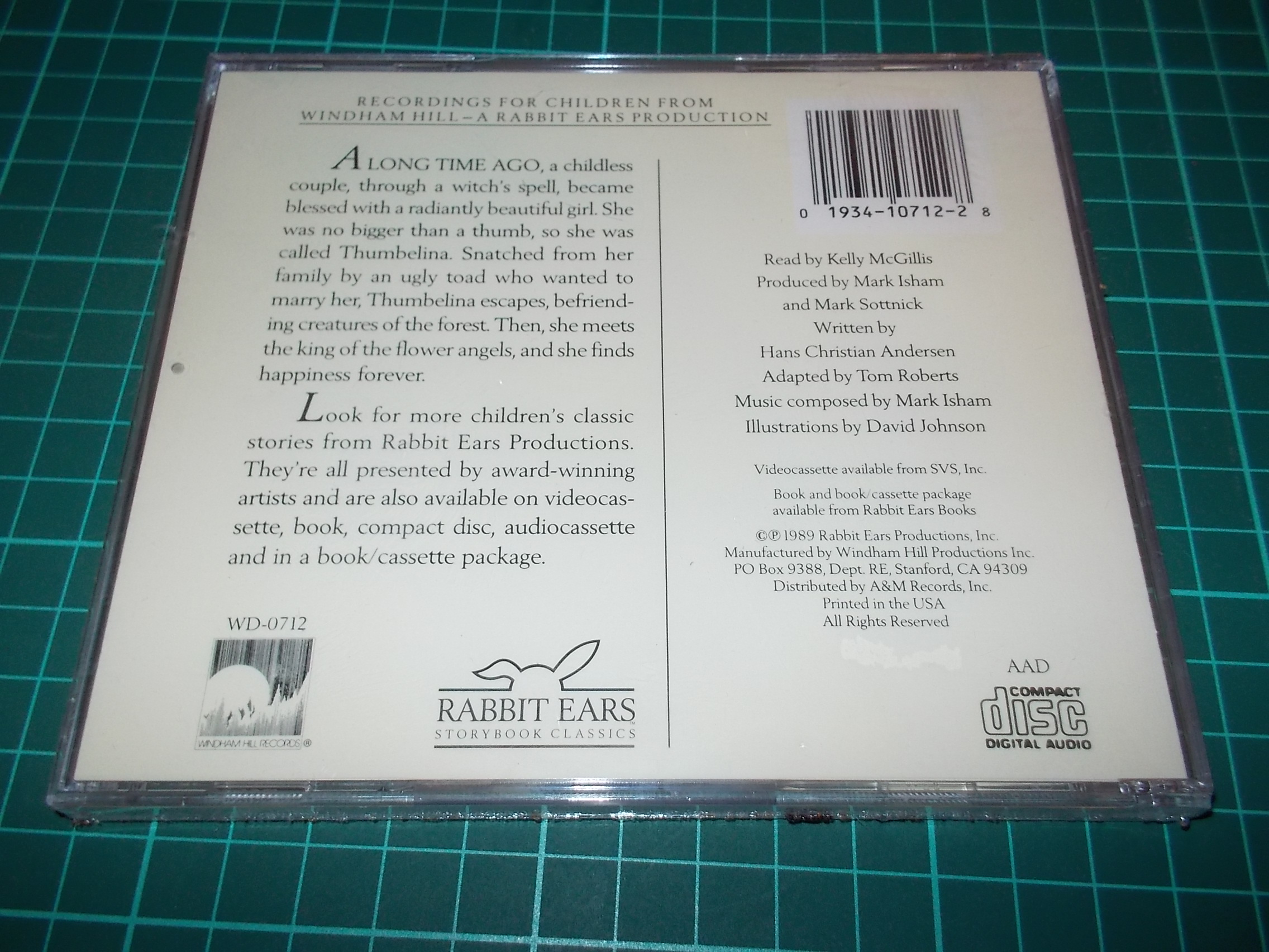 Mark Isham - Thumbelina (CD)