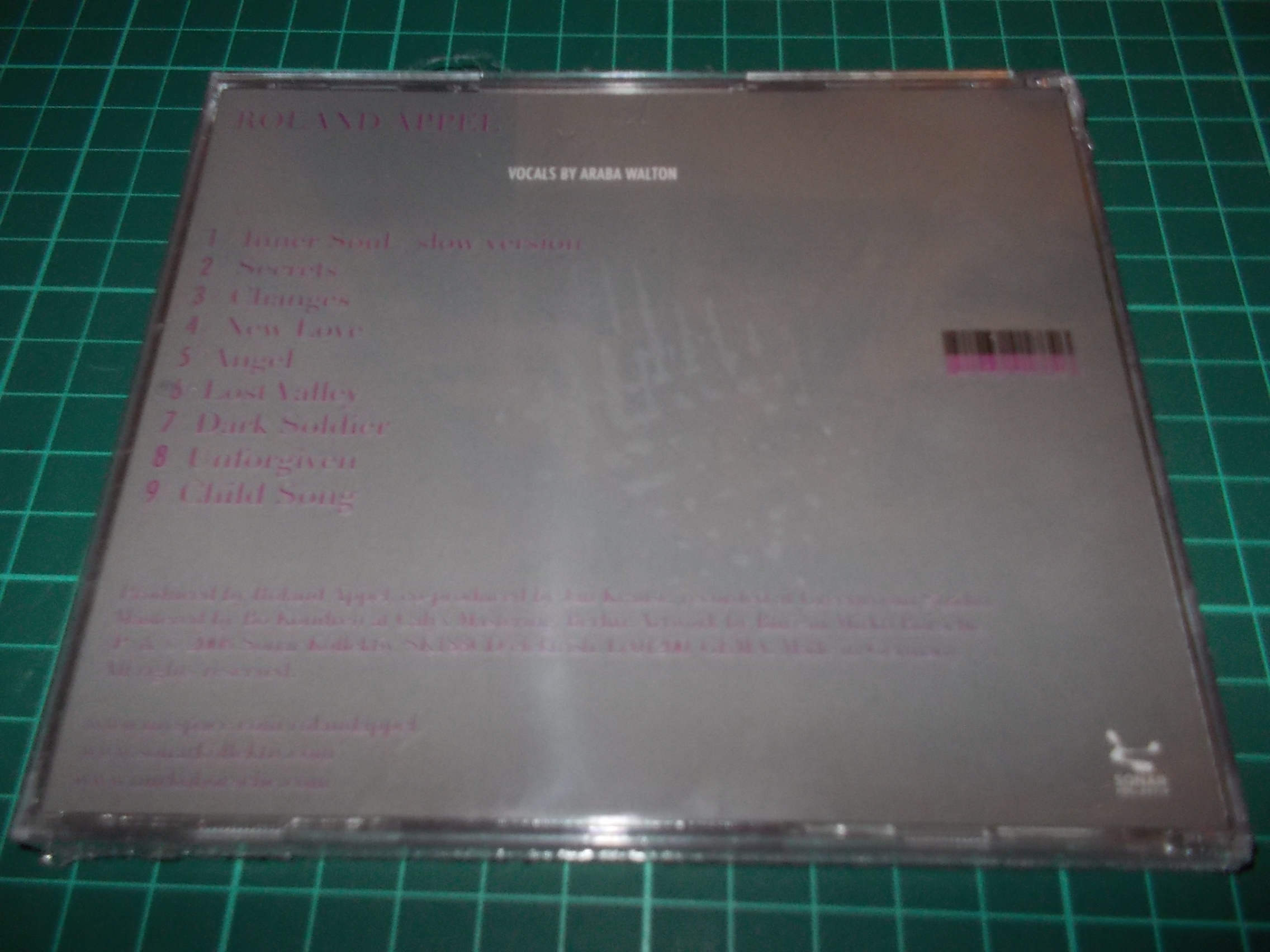 Roland Appel - Talk To Your Angel (CD)