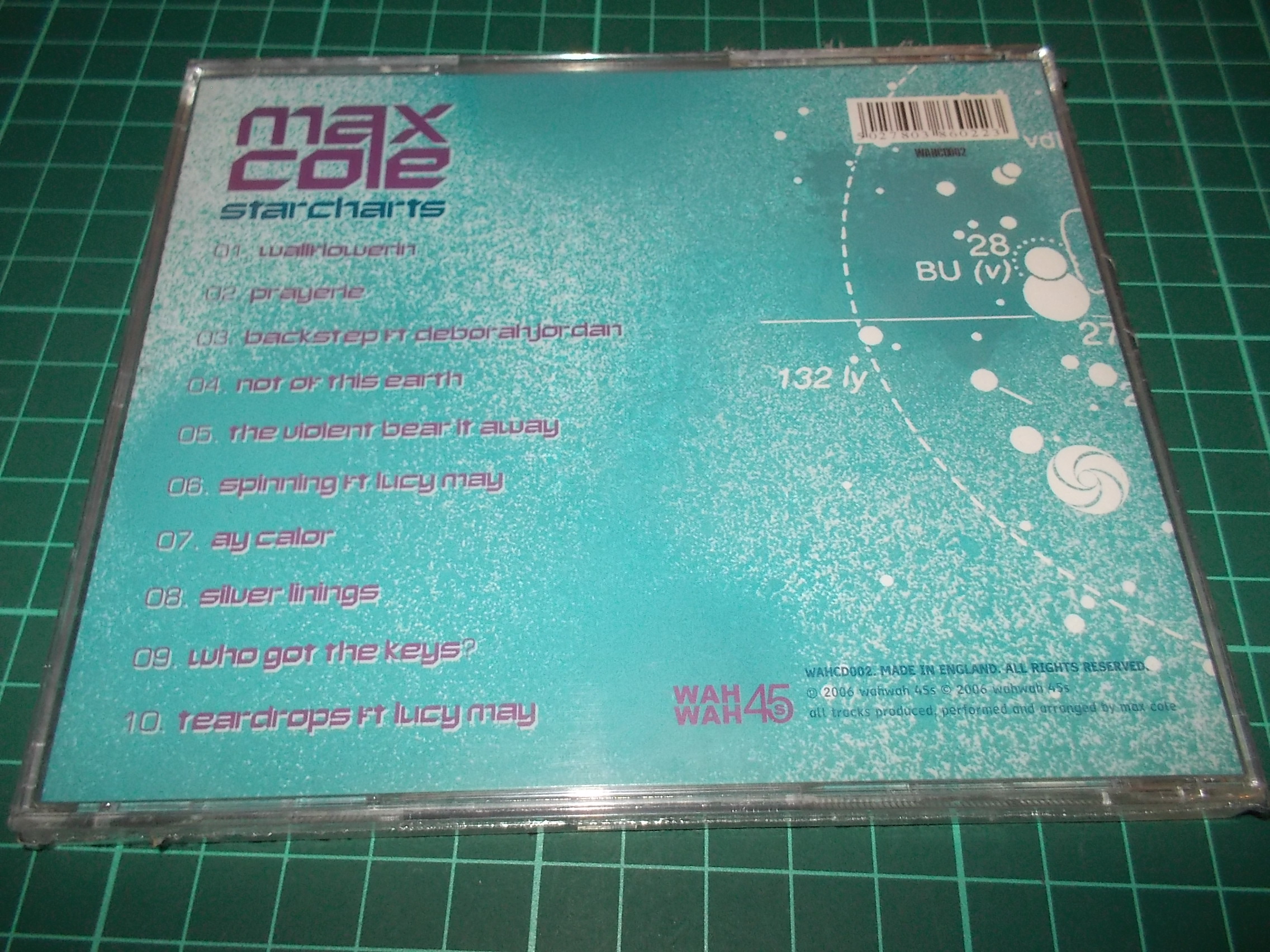 MAX COLE - STARCHARTS (CD)