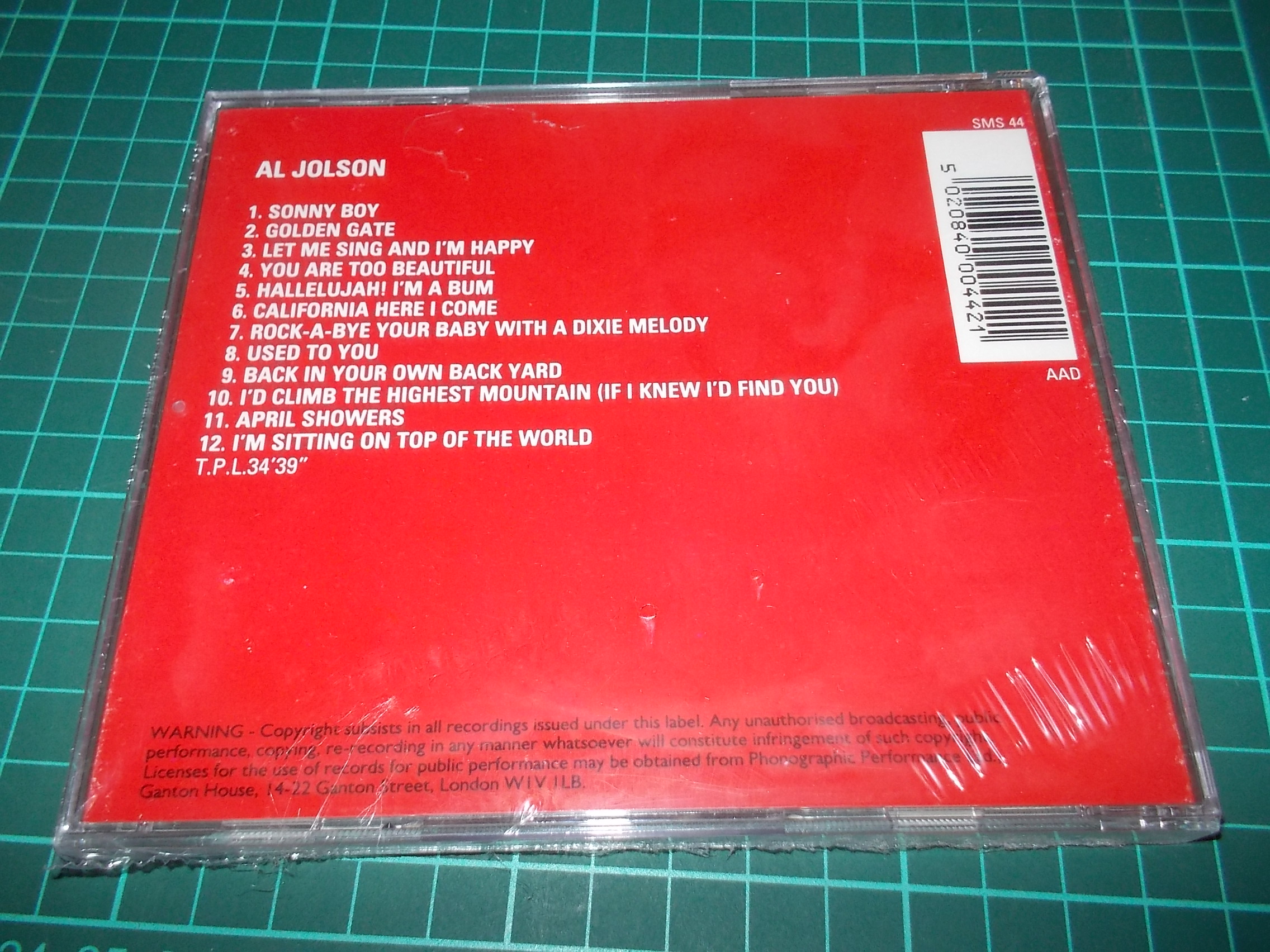 Al Jolson - Al Jolson (CD)