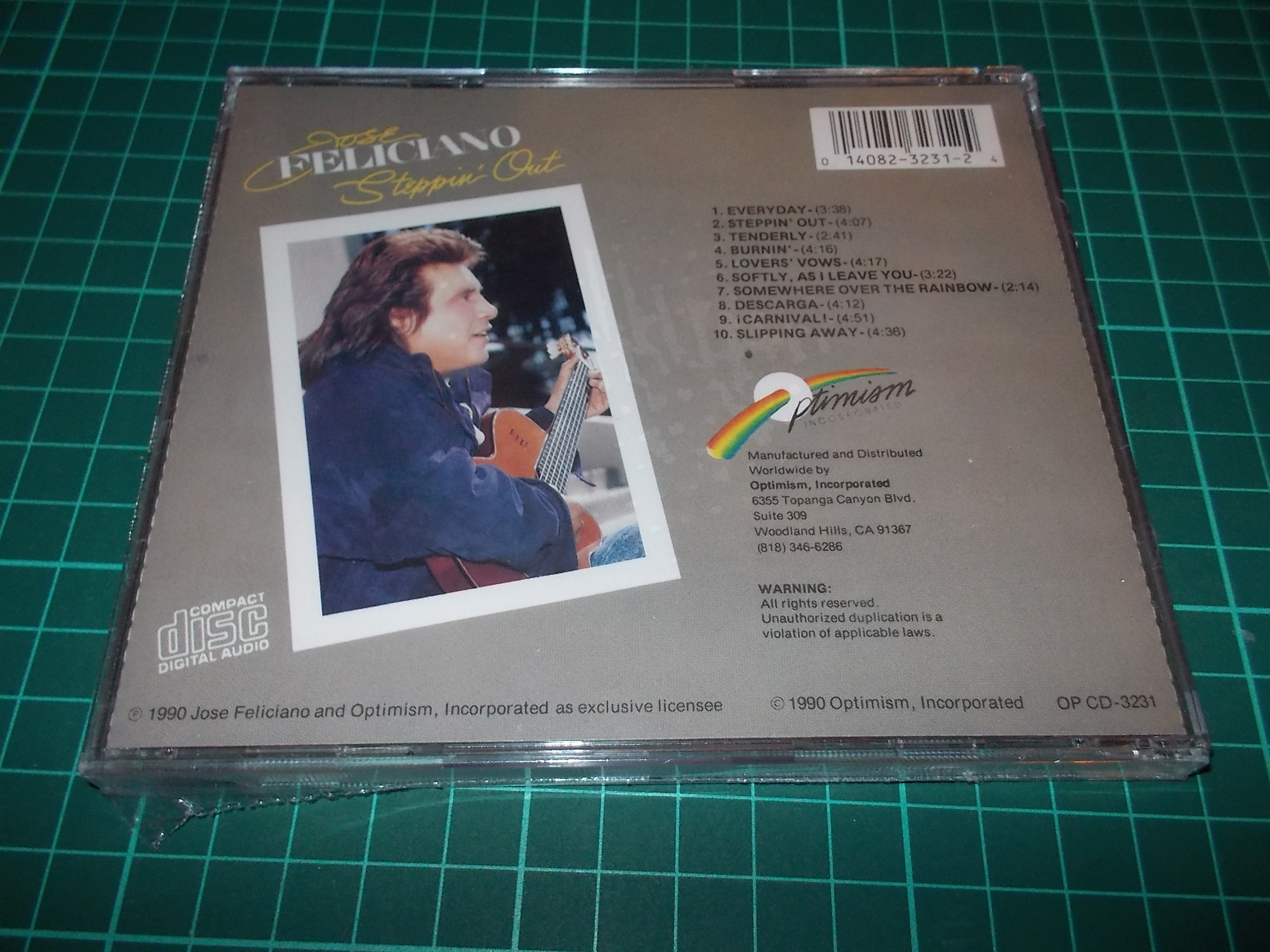  José Feliciano - Steppin' Out (CD) BAZAR ROZBALENO 