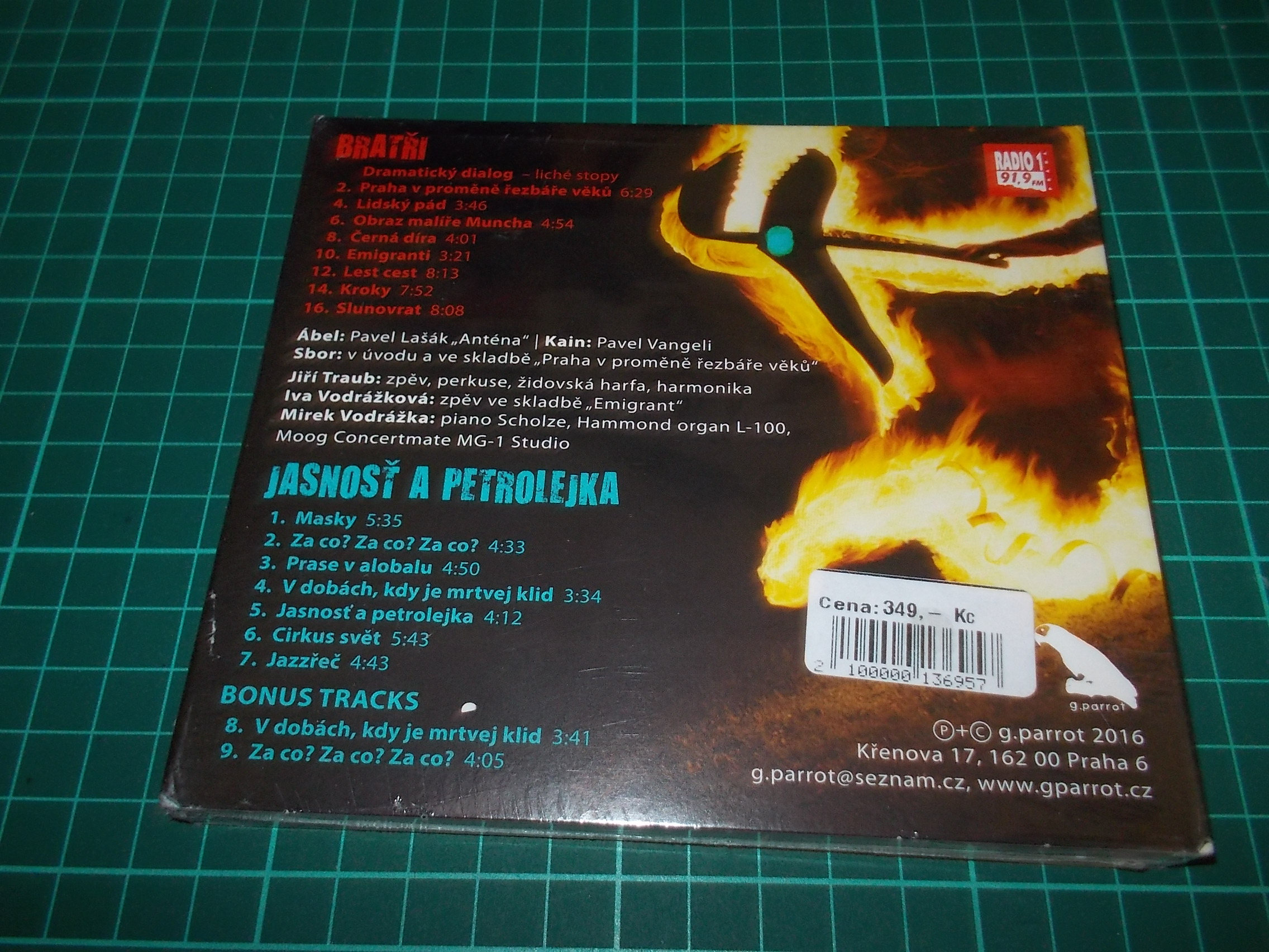 Various - Bratři (Rockové Nomádske Drama) (Metafora O Totalitním Systému) (2CD) Digipack