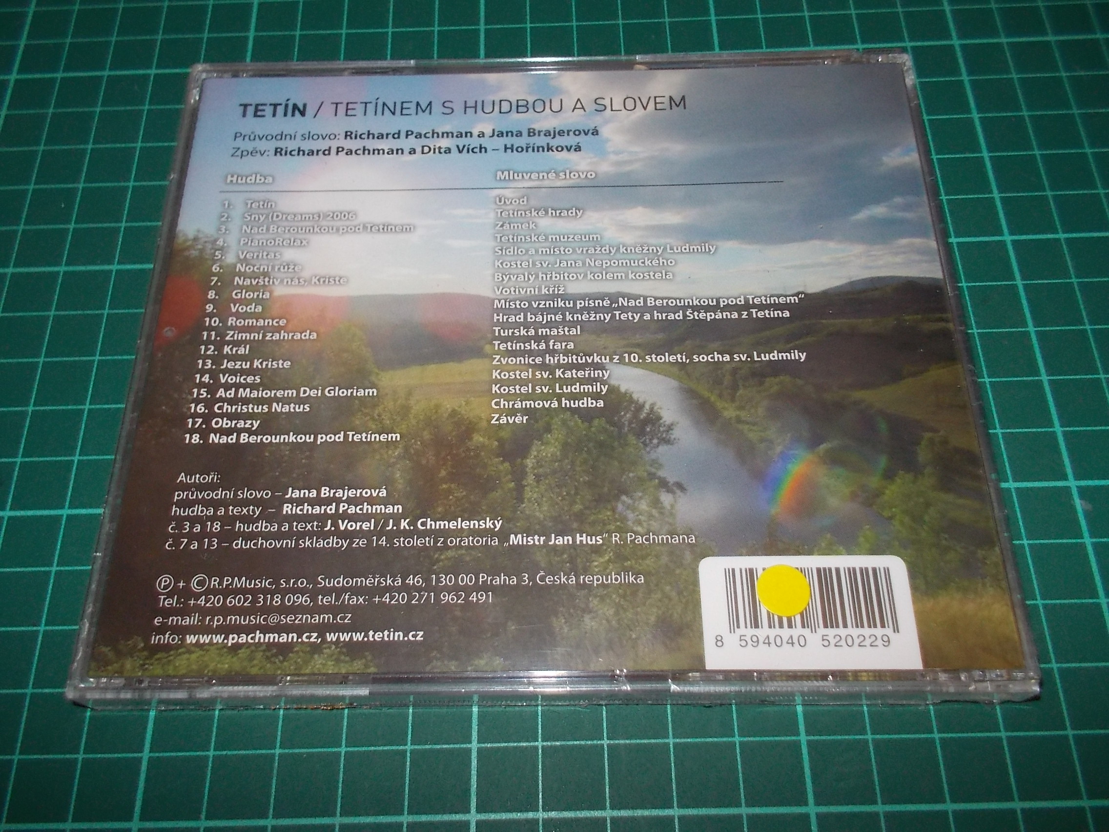 PACHMAN RICHARD - JANA BRAJEROVÁ: TETÍN (CD)