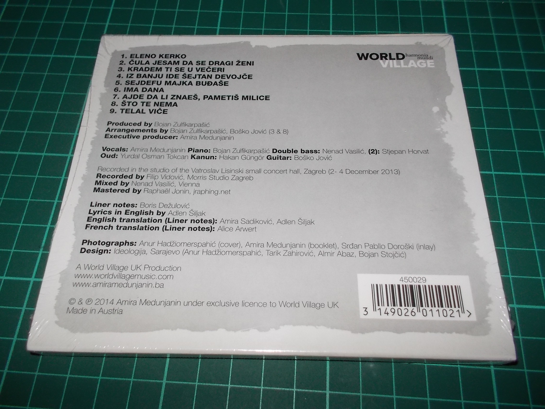 Amira Medunjanin - Silk & Stone (CD)