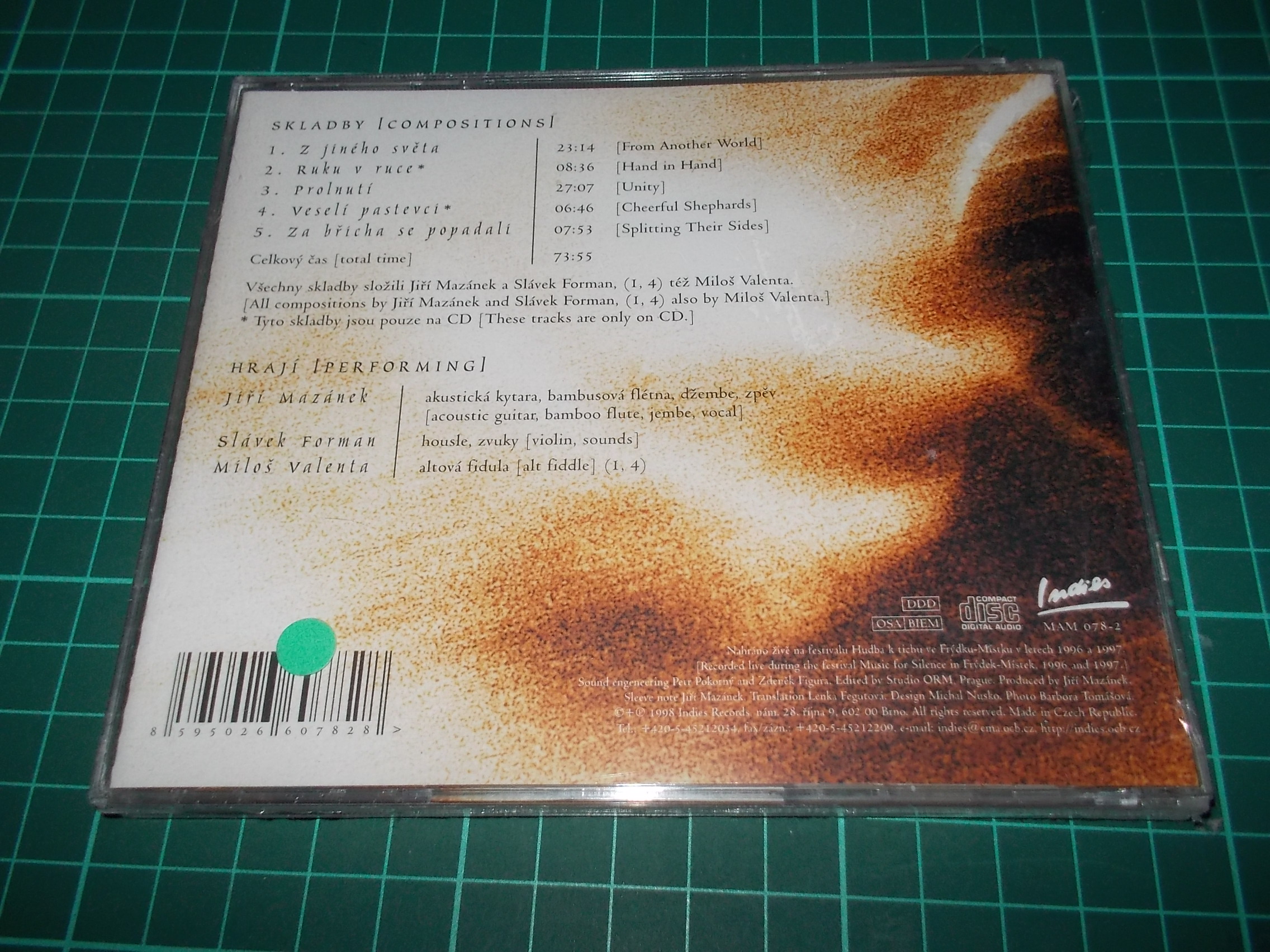 Extatic Trans Music Live - Plameny Života (CD)