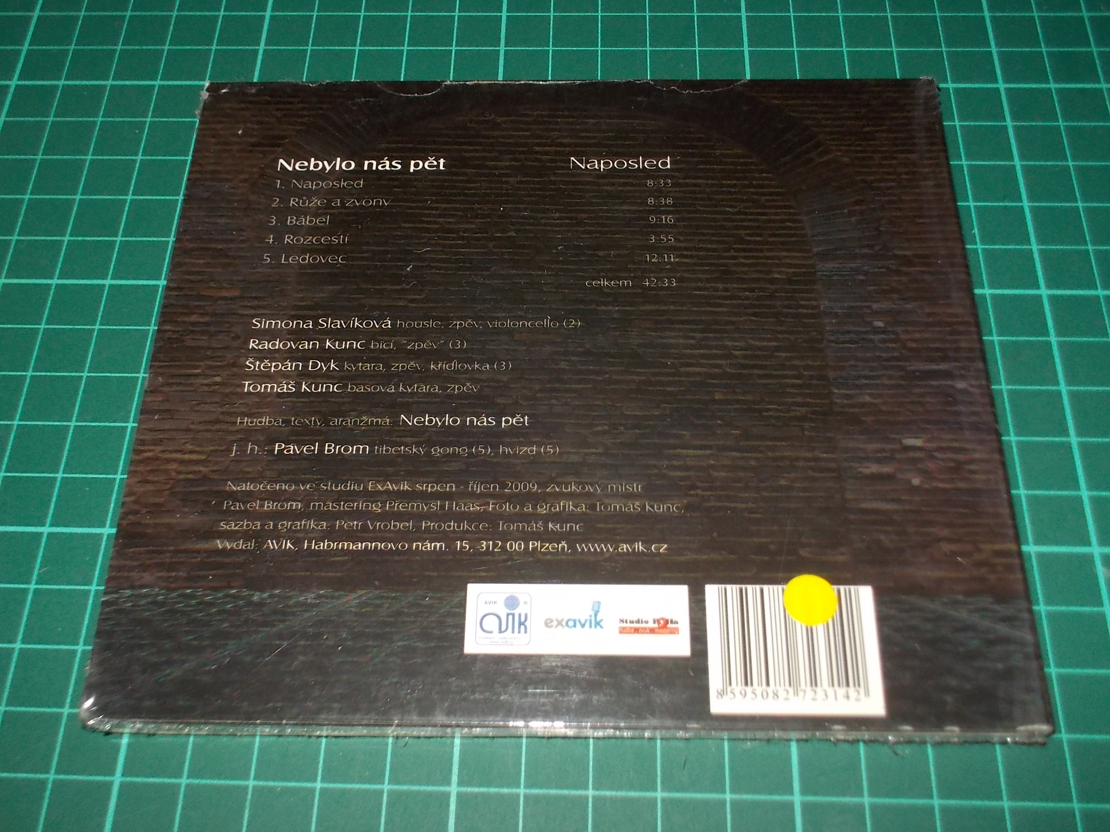 NEBYLO NÁS PĚT - NAPOSLED (CD) Digipack
